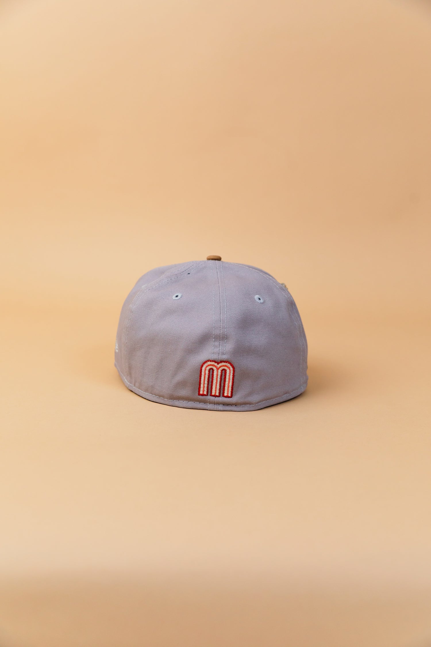 NEW ERA EXCLUSIVE 59FIFTY STONE GREY/ KHAKI MEXICO 2025 WORLD BASEBALL CLASSIC W/ ROSES SIDE PATCH
