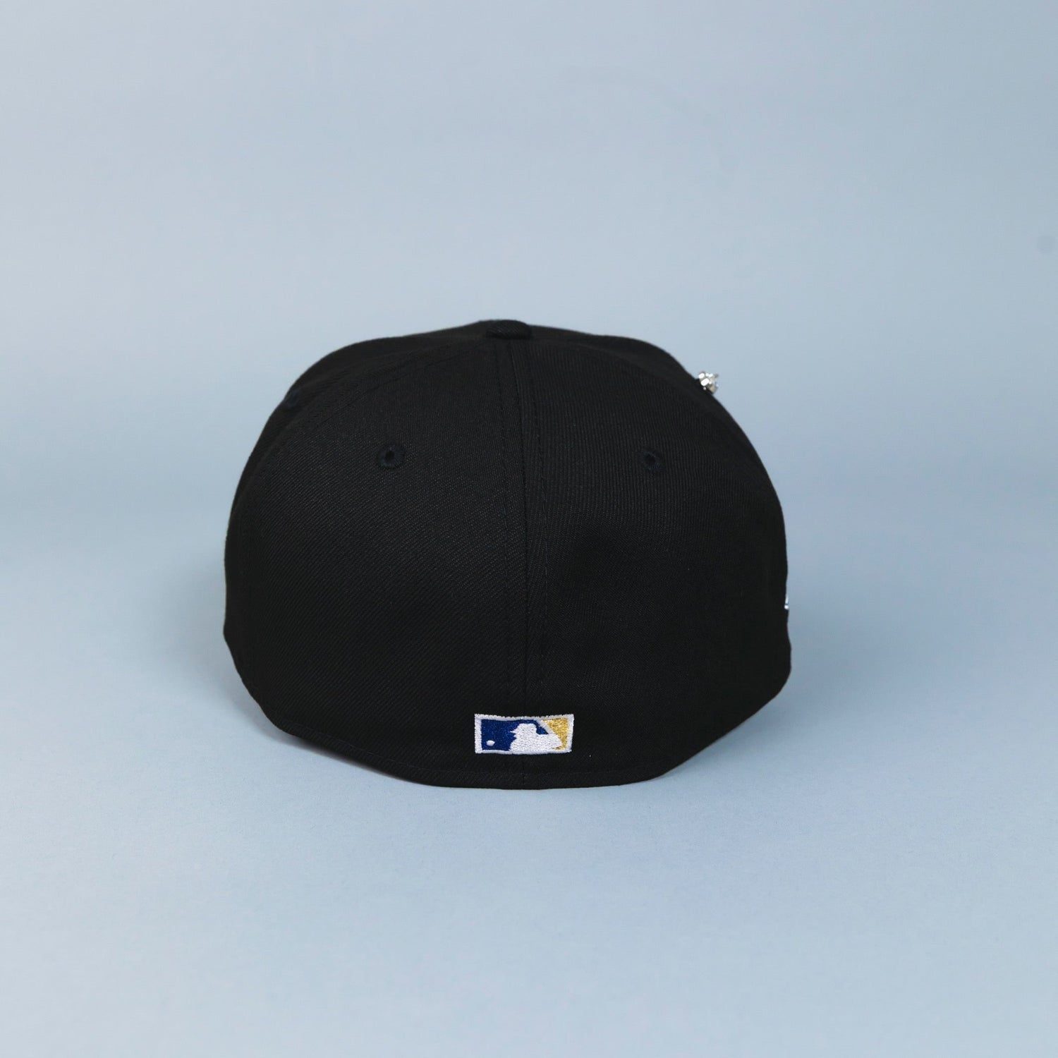 NEW ERA EXCLUSIVE 59FIFTY BLACK MILWAUKEE BREWERS W/ ALL STAR GAME SIDE PATCH