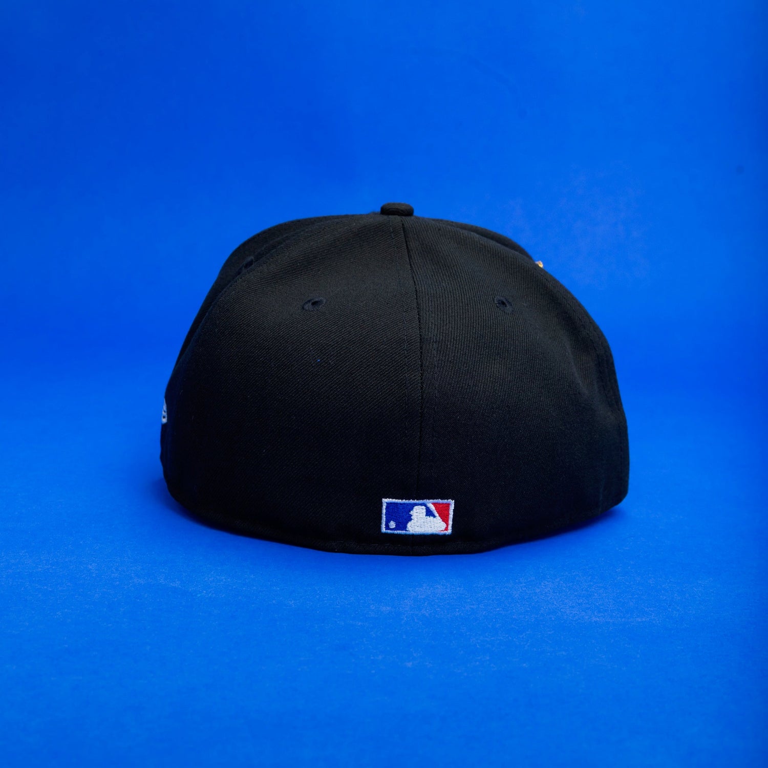 NEW ERA EXCLUSIVE 59FIFTY BLACK CINCINNATI REDS W/ 150TH ANNIVERSARY SIDE PATCH