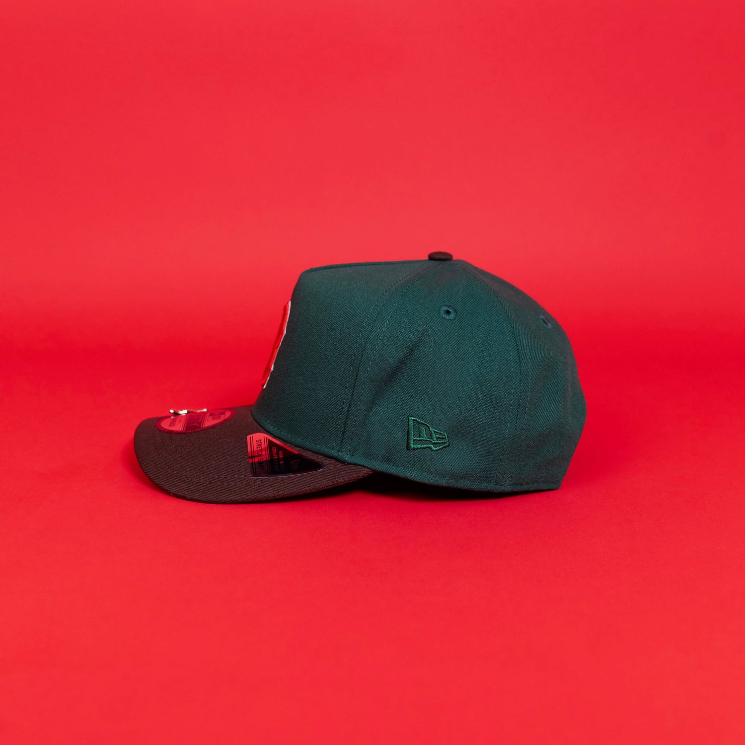 NEW ERA EXCLUSIVE 9FIFTY A-FRAME EMERALD GREEN BOSTON RED SOX SNAPBACK W/ 1999 ALL STAR GAME PATCH