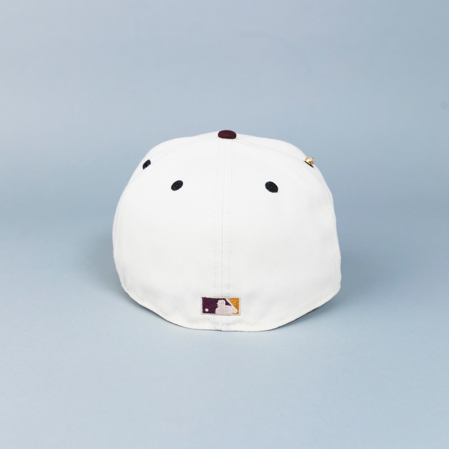 NEW ERA EXCLUSIVE 59FIFTY CHROME/ CORDUROY PHILADELPHIA PHILLIES SCRIPT W/ 1996 ALL STAR GAME PATCH