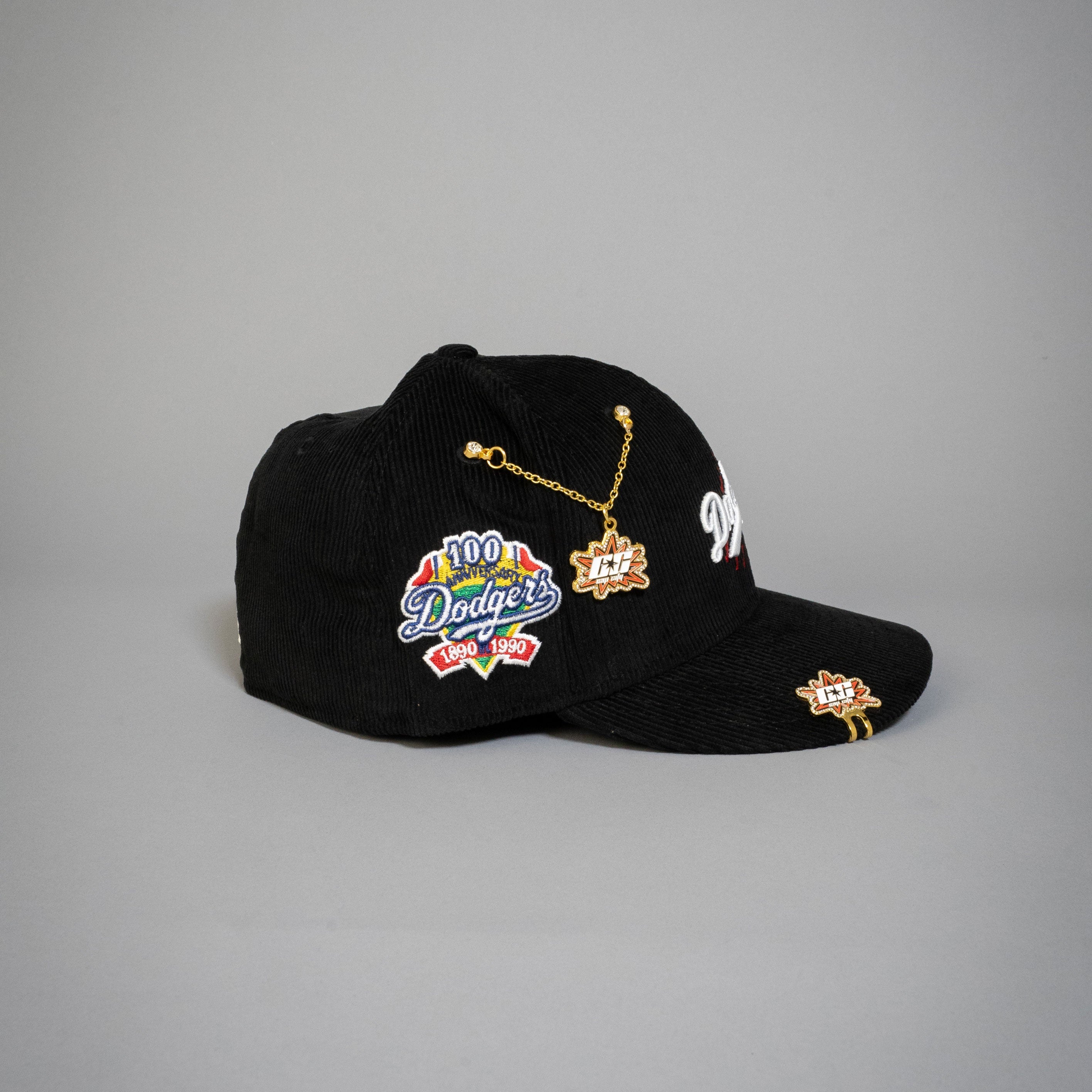 NEW ERA 59FIFTY CORDUROY LOS ANGELES DODGERS W/ 100TH ANNIVERSARY SIDE PATCH