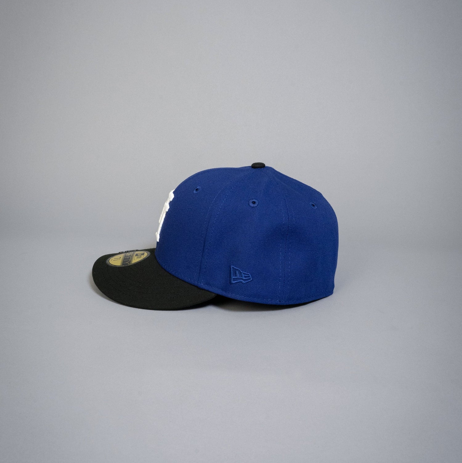 NEW ERA EXCLUSIVE 59FIFTY BLUE/ BLACK UPSIDE DOWN LOS ANGELES DODGERS