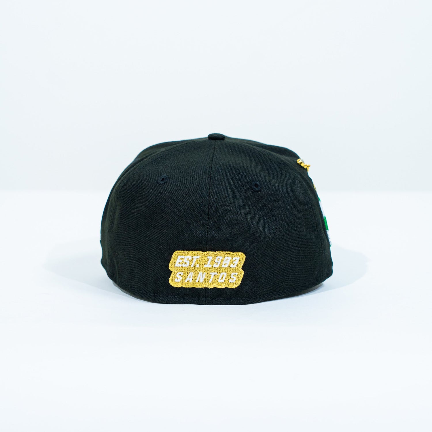 NEW ERA EXCLUSIVE 59FIFTY BLACK "SANTOS LAGUNA" W/ CLUB SANTOS LAGUNA SIDE PATCH