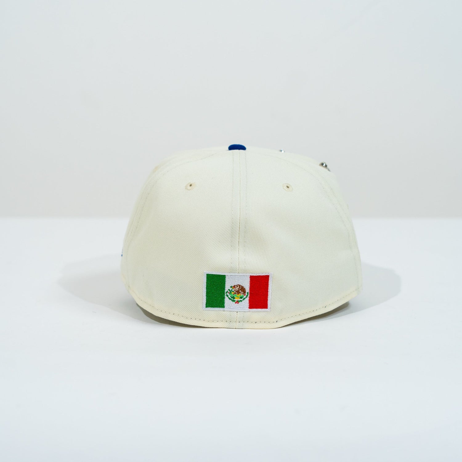 NEW ERA EXCLUSIVE 59FIFTY CHROME/ BLUE "CHIVAS DE GUADALAJARA" W/ 115TH ANNIVERSARY SIDE PATCH