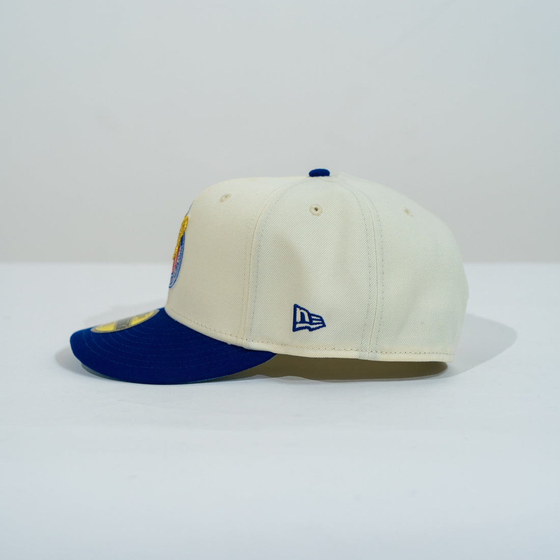 NEW ERA EXCLUSIVE 59FIFTY CHROME/ BLUE "CHIVAS DE GUADALAJARA" W/ 115TH ANNIVERSARY SIDE PATCH