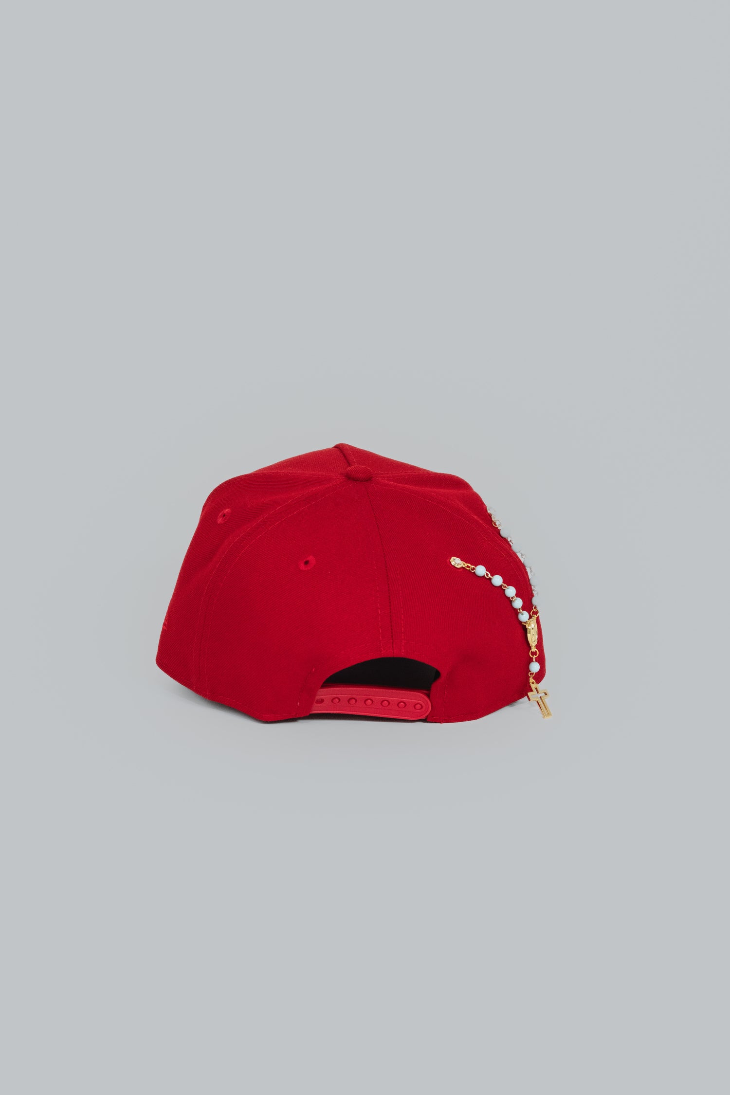 NEW ERA EXCLUSIVE 9FIFTY A-FRAME RED NEW YORK YANKEES SNAPBACK W/ ICY HEART + 2000 WORLD SERIES SIDE PATCH