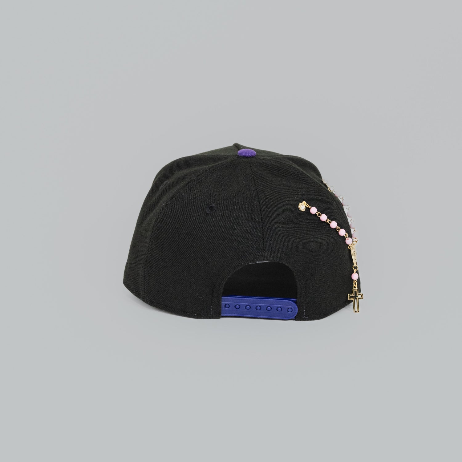 NEW ERA EXCLUSIVE 9FIFTY A-FRAME BLACK/ PURPLE PHILADELPHIA PHILLIES SNAPBACK W/ 1996 ALL STAR GAME PATCH
