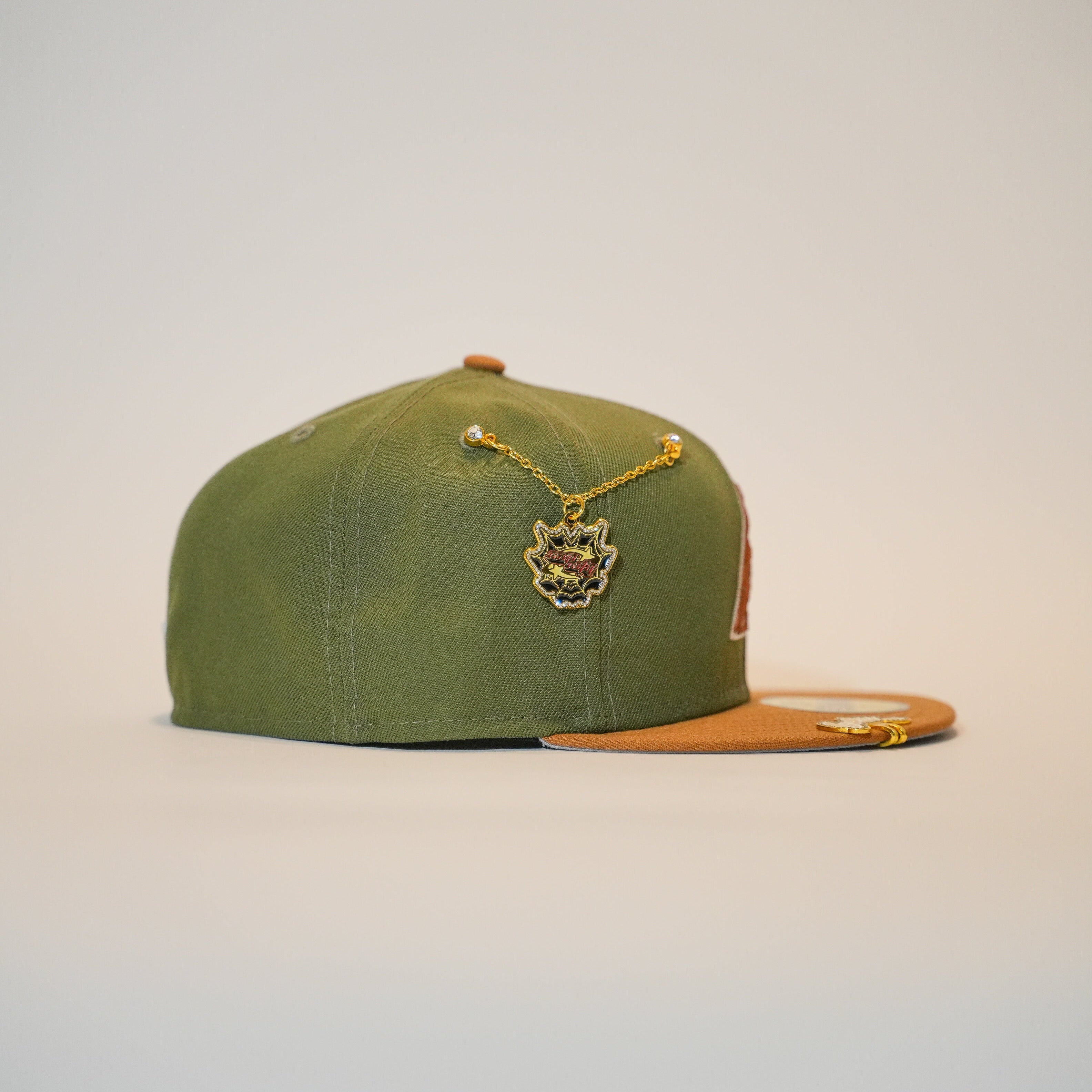 NEW ERA EXCLUSIVE 59FIFTY OLIVE/ KHAKI ARIZONA DIAMONDBACKS TWO TONE