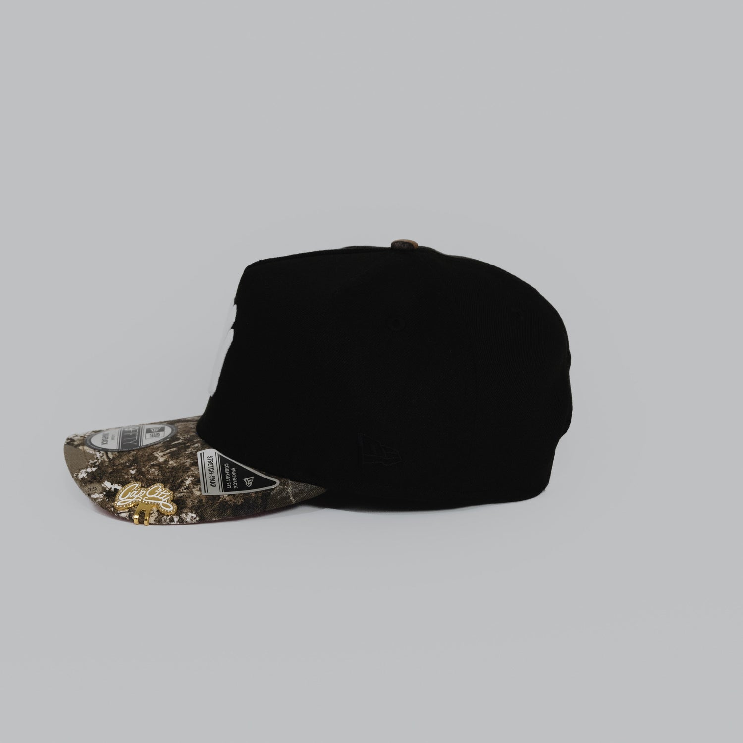 NEW ERA EXCLUSIVE 9FIFTY A-FRAME BLACK/ REALTREE NEW YORK YANKEES W/ 1942 ALL STAR GAME SIDE PATCH