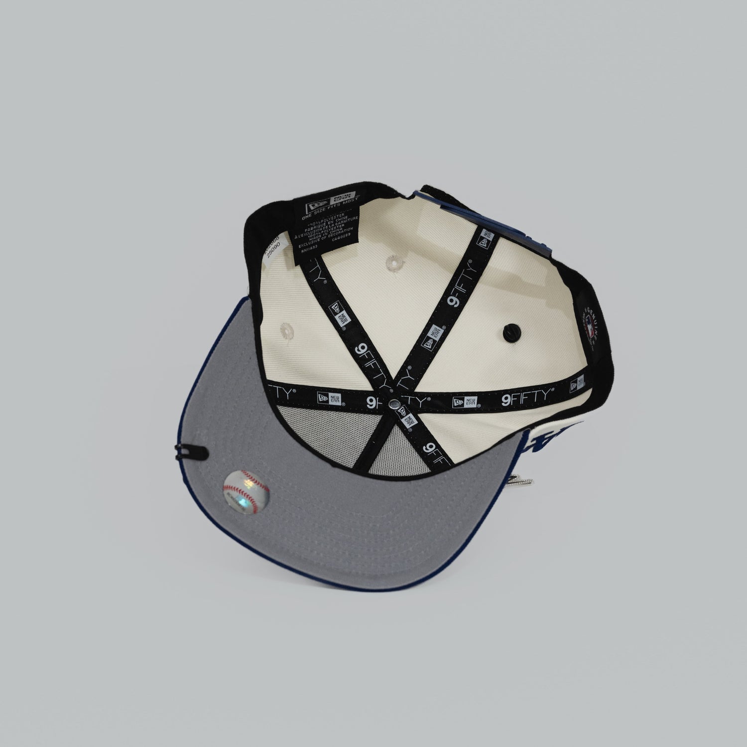 NEW ERA EXCLUSIVE 9FIFTY A-FRAME CHROME/ BLUE LOS ANGELES DODGERS "SHOHEI OHTAN"SCRIPT W/ LA LOGO SIDE PATCH