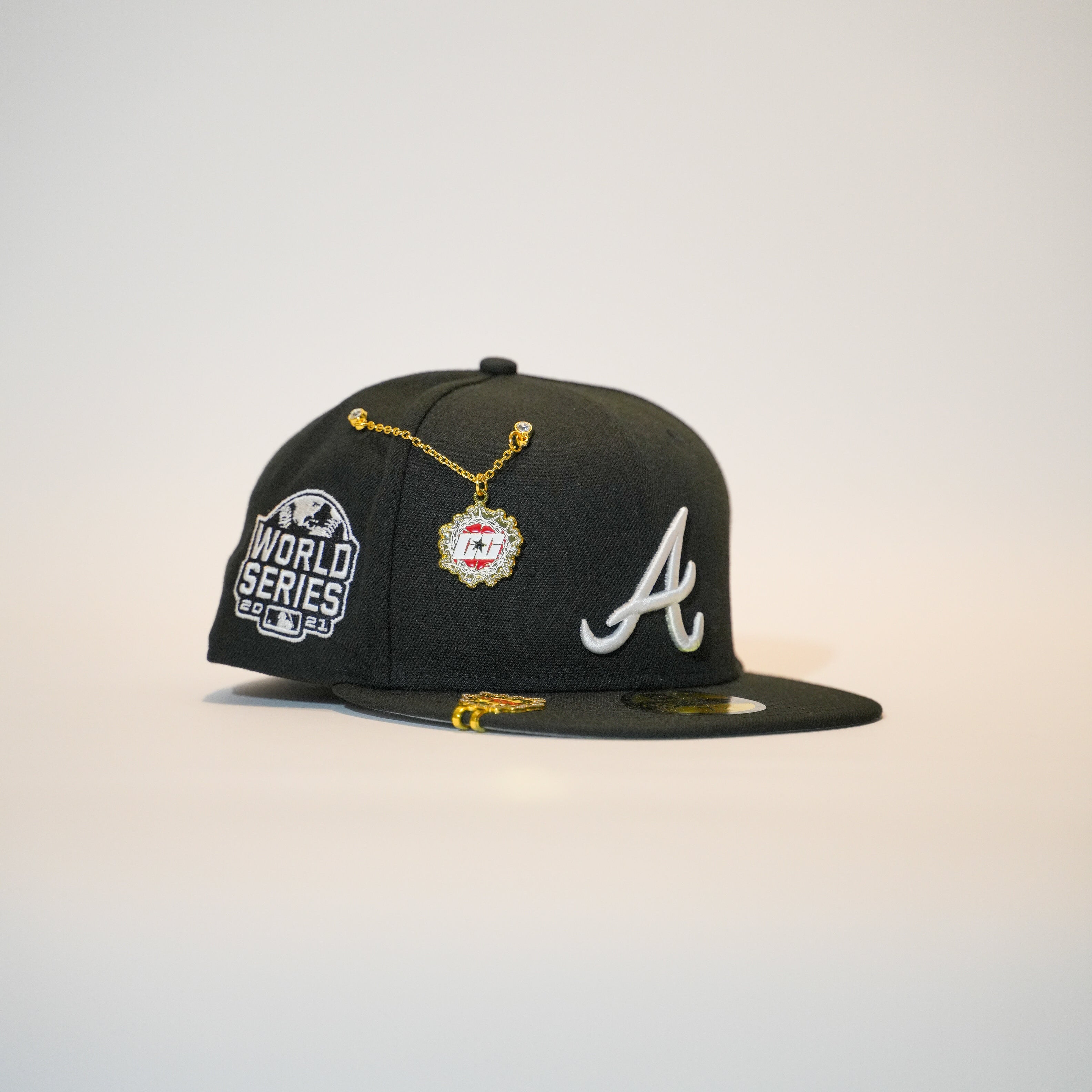 EXCLUSIVO NEW ERA 59FIFTY CHROME BLANCO/VERDE OLIVA ARIZONA DIAMONDBACKS CON PARCHE DE TEMPORADA INAUGURAL 1998 