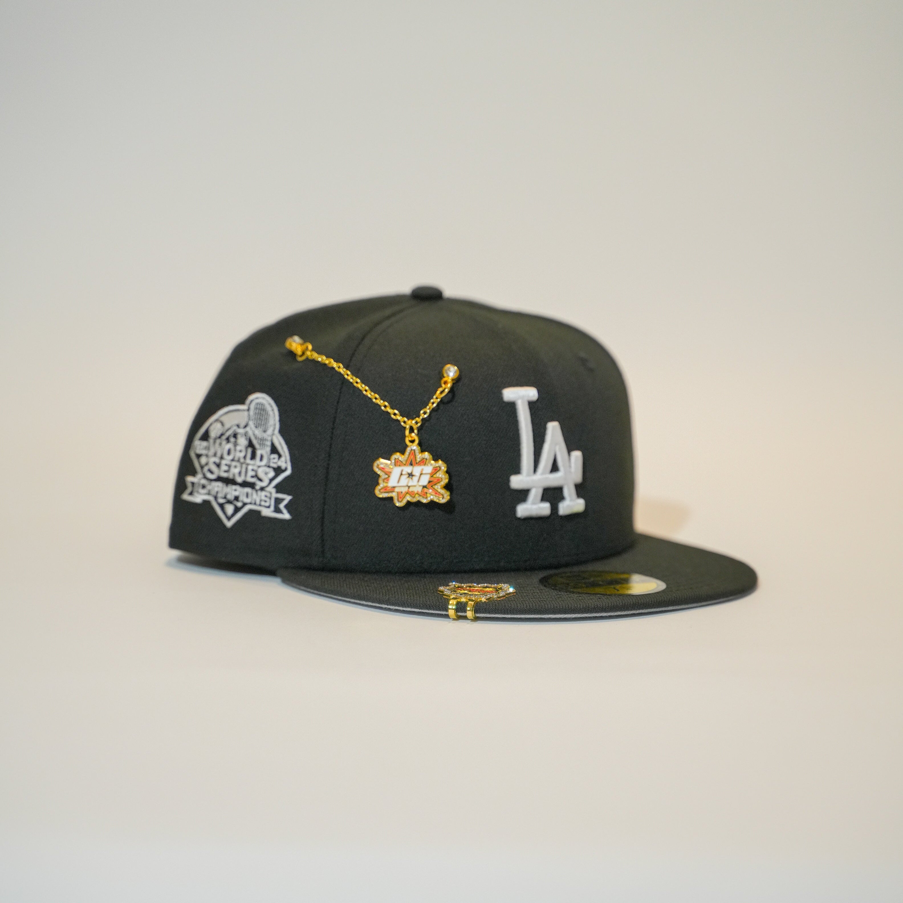 EXCLUSIVO NEW ERA 59FIFTY CHROME BLANCO/VERDE OLIVA ARIZONA DIAMONDBACKS CON PARCHE DE TEMPORADA INAUGURAL 1998 