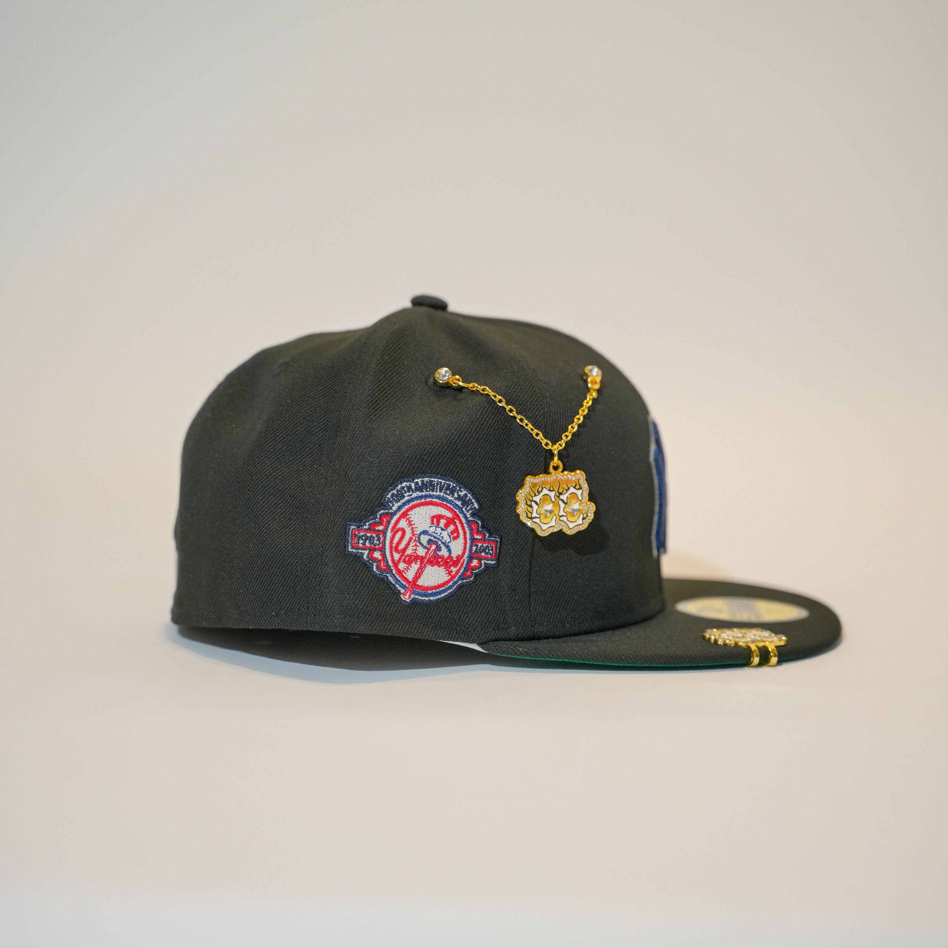 EXCLUSIVO NEW ERA 59FIFTY CHROME BLANCO/VERDE OLIVA ARIZONA DIAMONDBACKS CON PARCHE DE TEMPORADA INAUGURAL 1998 