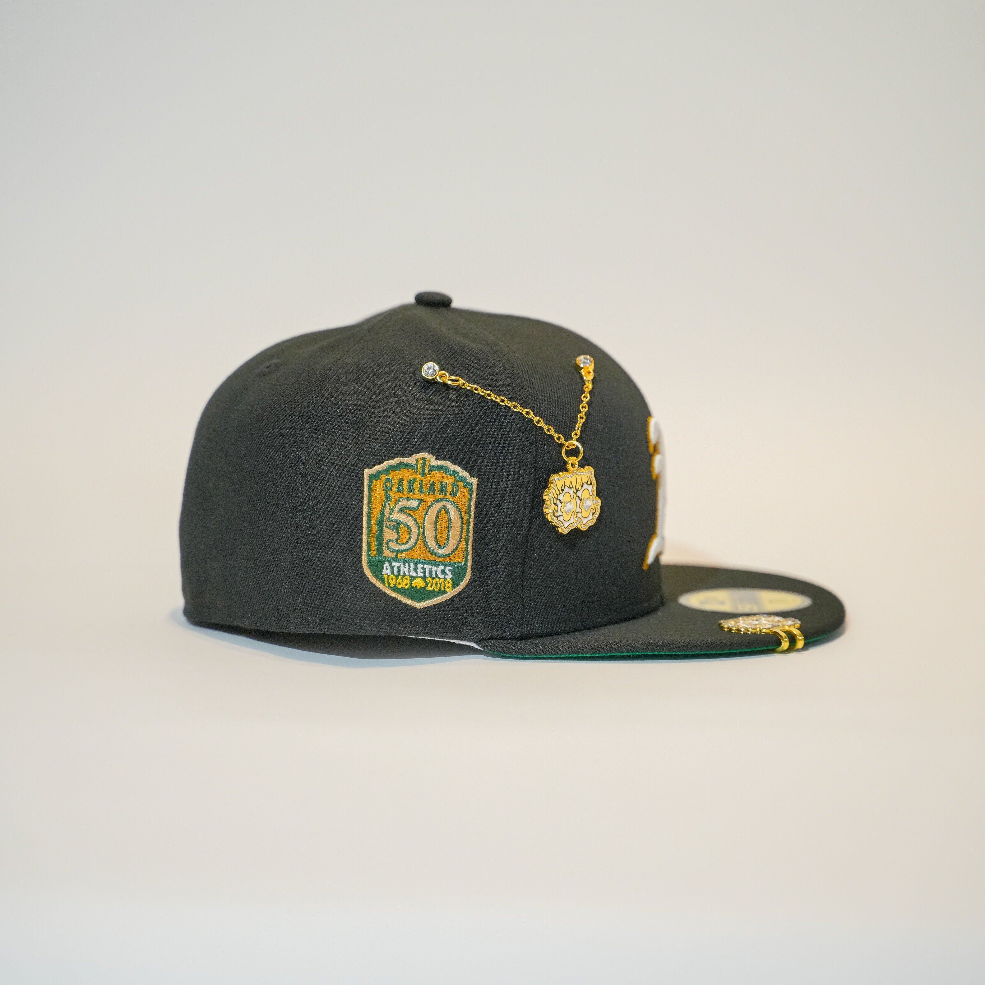 EXCLUSIVO NEW ERA 59FIFTY CHROME BLANCO/VERDE OLIVA ARIZONA DIAMONDBACKS CON PARCHE DE TEMPORADA INAUGURAL 1998 