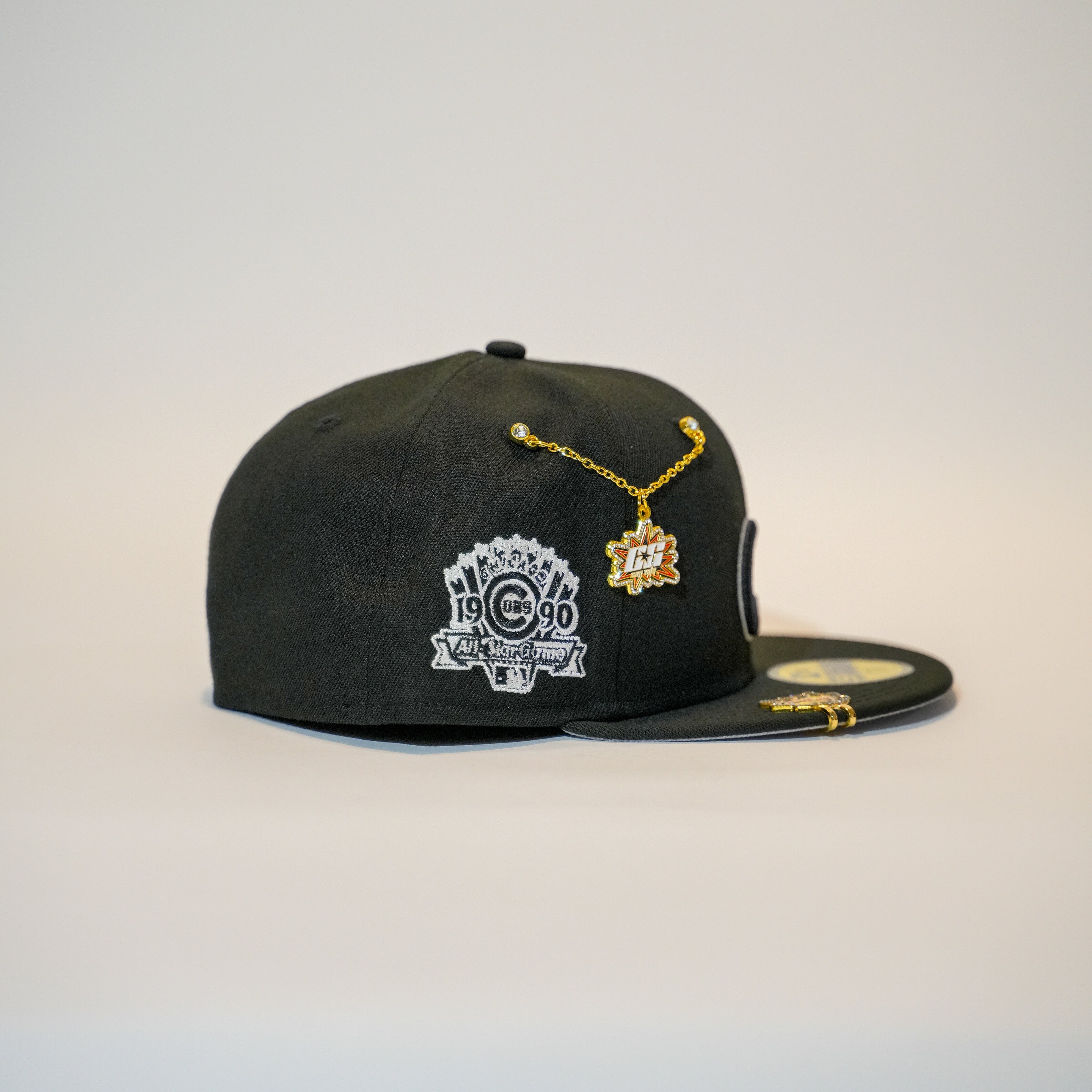 EXCLUSIVO NEW ERA 59FIFTY CHROME BLANCO/VERDE OLIVA ARIZONA DIAMONDBACKS CON PARCHE DE TEMPORADA INAUGURAL 1998 