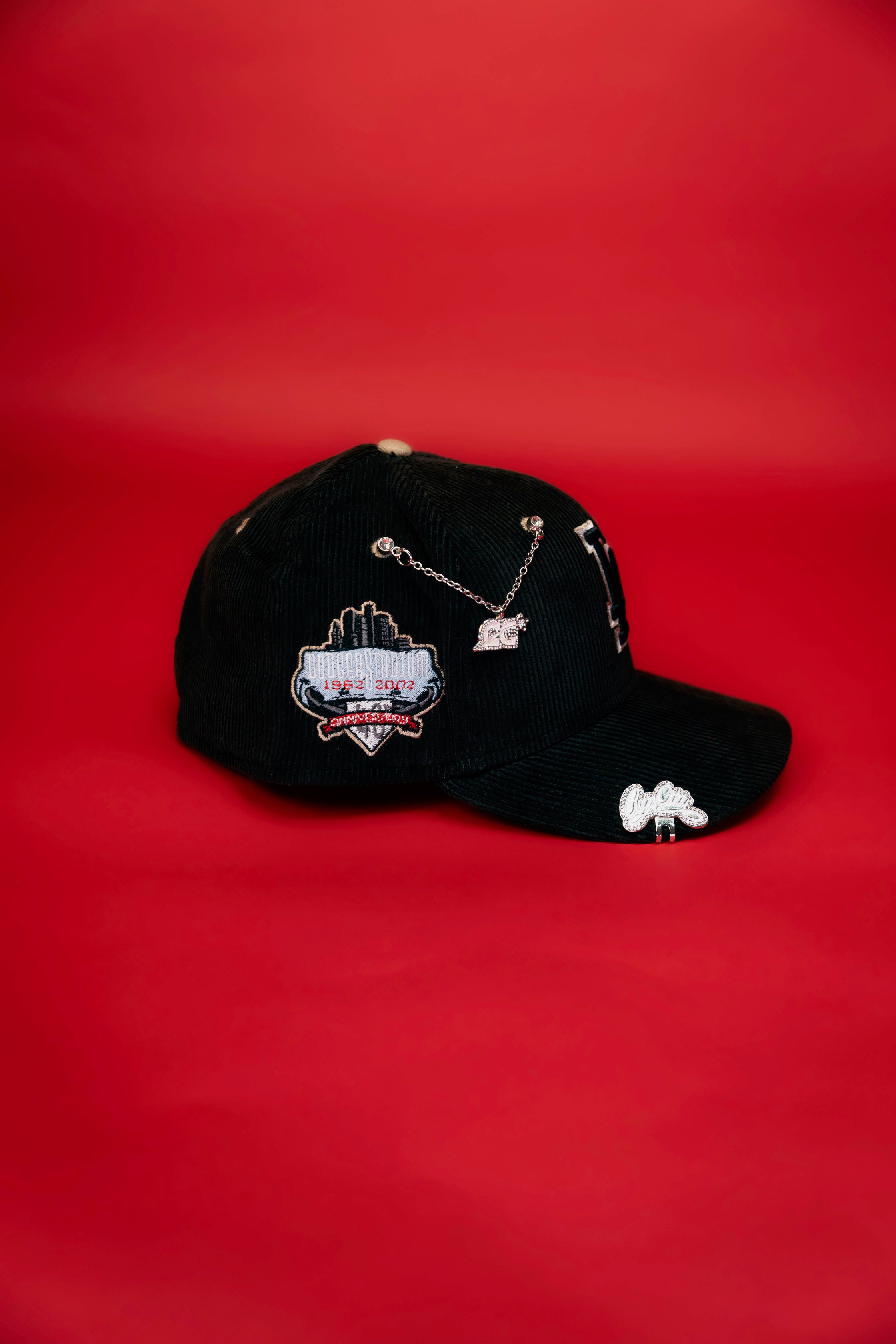 NEW ERA EXCLUSIVE 59FIFTY CORDUROY LOS ANGELES DODGERS W/ 40TH ANNIVERSARY SIDE PATCH
