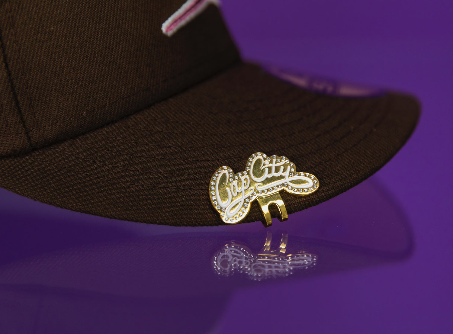 NEW ERA EXCLUSIVE 59FIFTY BROWN TAMPA BAY RAYS W/ 10TH SEASON SIDE PATCH