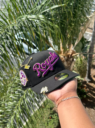Los Angeles Lakers New Era 59FIFTY Fitted Hat - White/Red