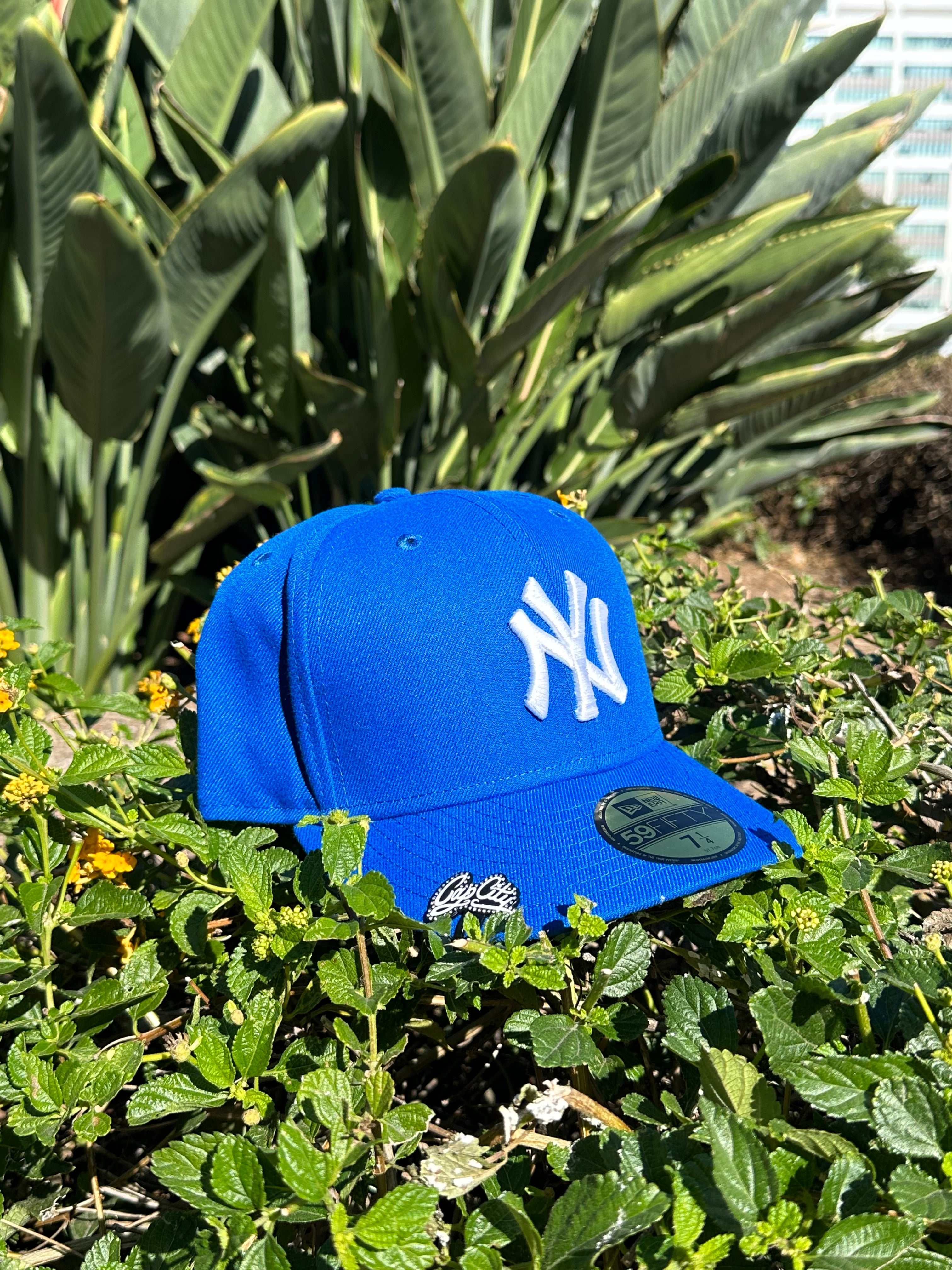 NEW ERA EXCLUSIVE 59FIFTY BLUE NEW YORK YANKEES "BLUE FASHION"