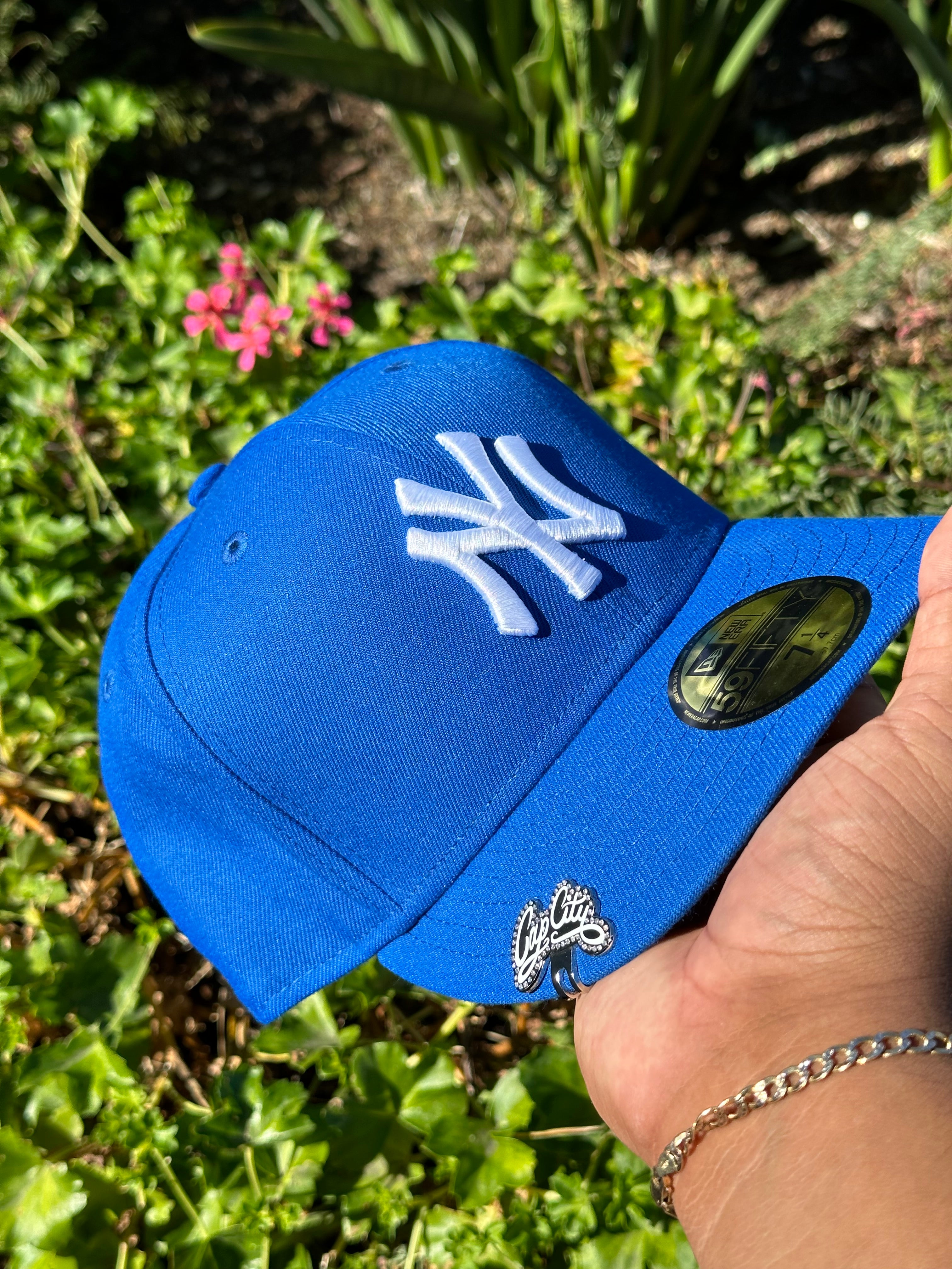 NEW ERA EXCLUSIVE 59FIFTY BLUE NEW YORK YANKEES "BLUE FASHION"