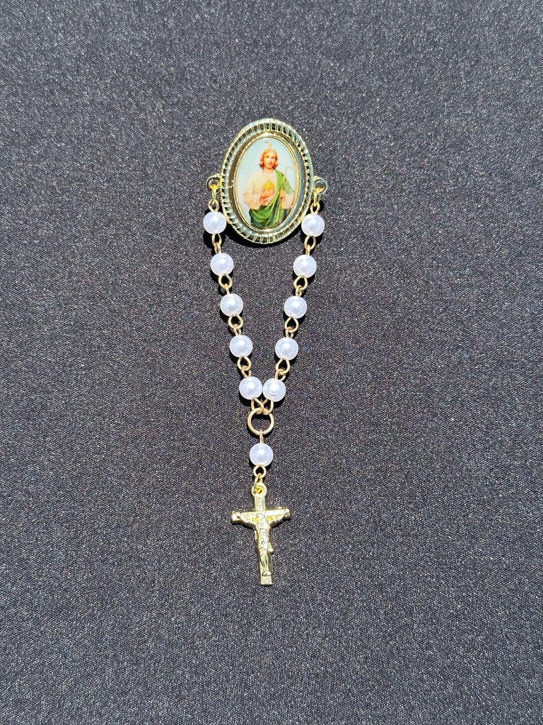 NEW* EXCLUSIVE ROSARY STYLE "SAN JUDAS TADEO" CHAIN (VERY LIMITED)