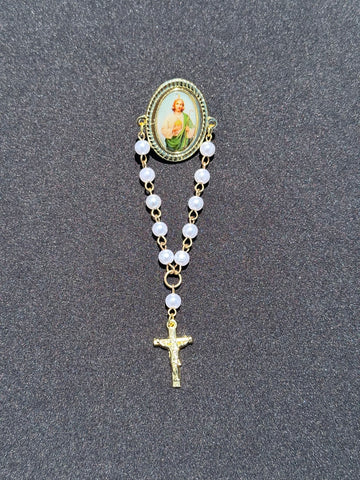 NEW* EXCLUSIVE ROSARY STYLE "SAN JUDAS TADEO" CHAIN (VERY LIMITED)