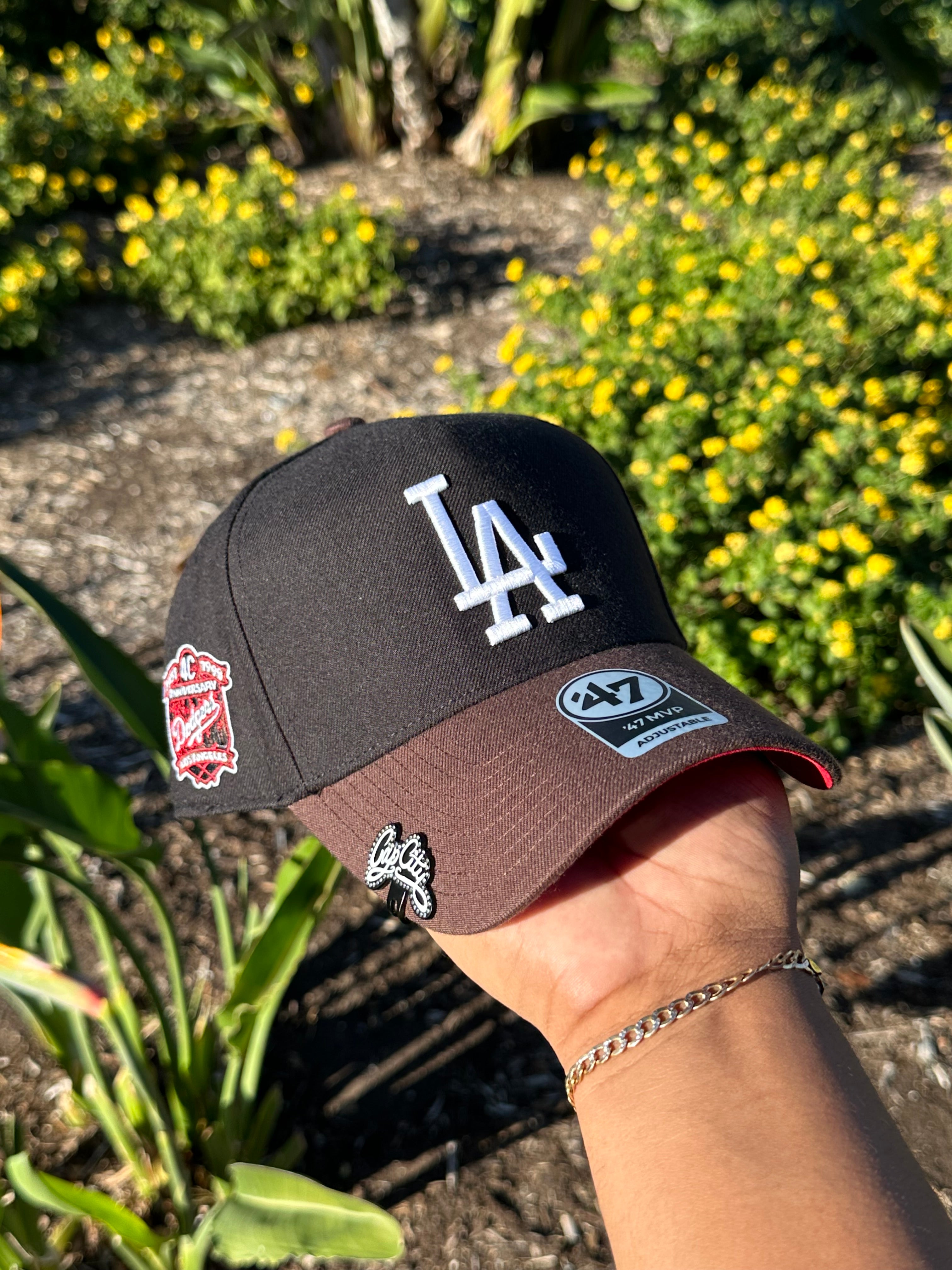 Los Angeles Angels Adjustable 47 All-Star Black Hat