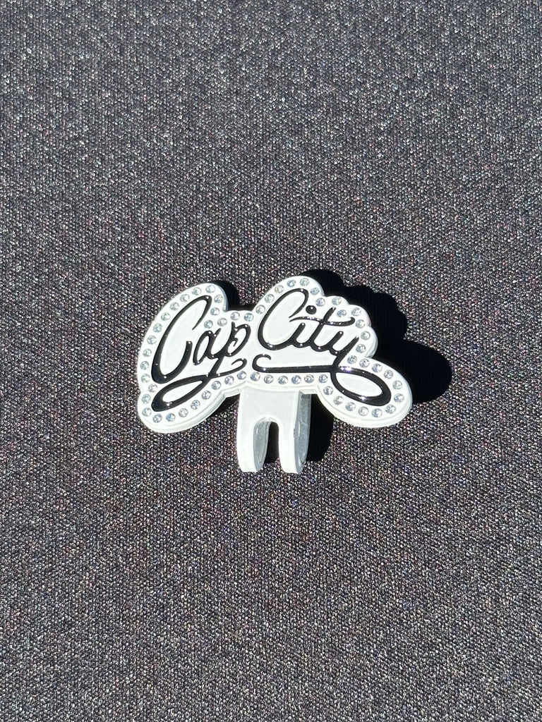 NEW* 2PACK ICED OUT CAP CITY BLIPS (BLACK & WHITE) W/ RHINESTONES VERY LIMITED