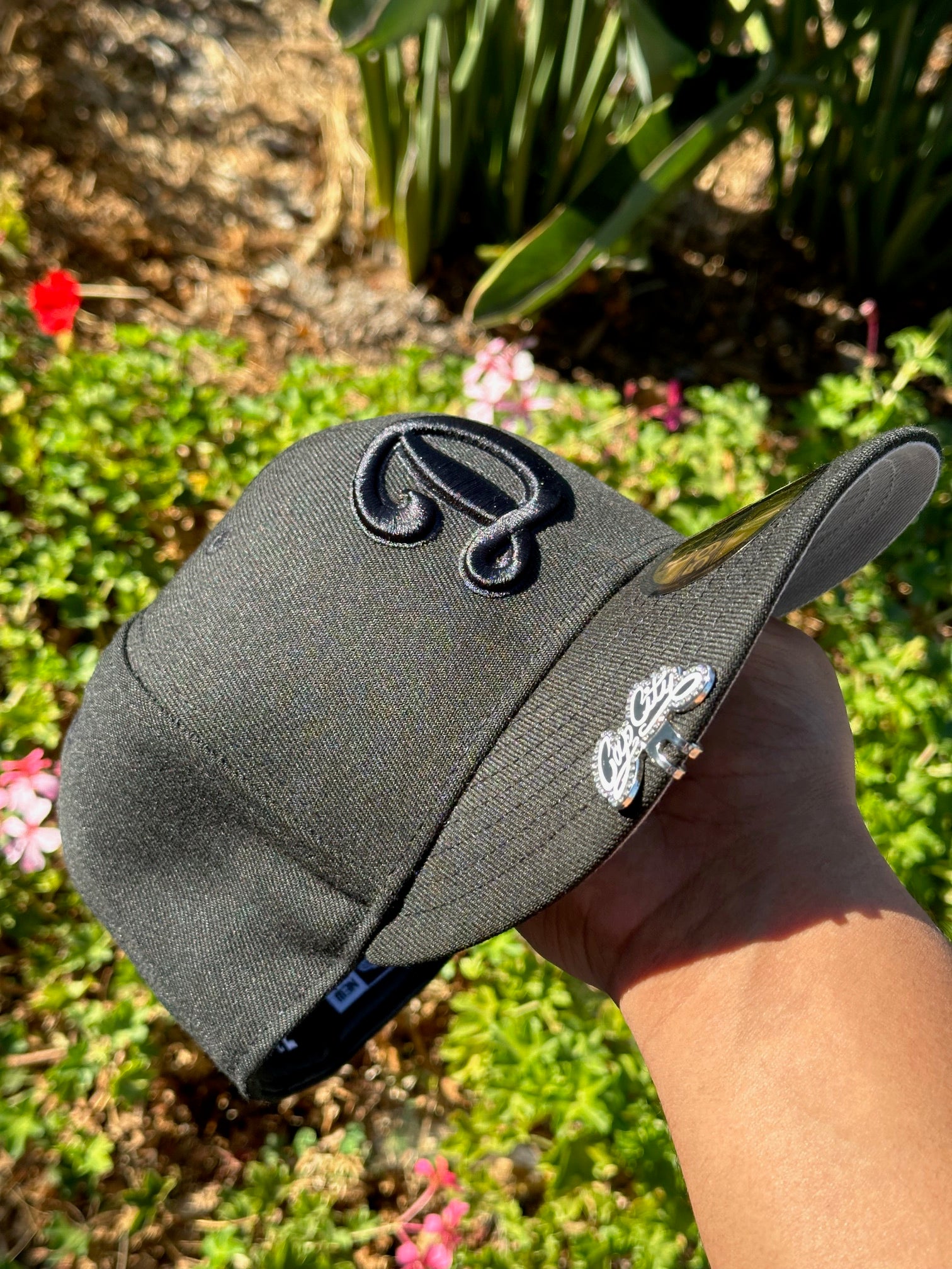 NEW ERA EXCLUSIVE 59FIFTY BLACKED OUT LOS ANGELES DODGERS