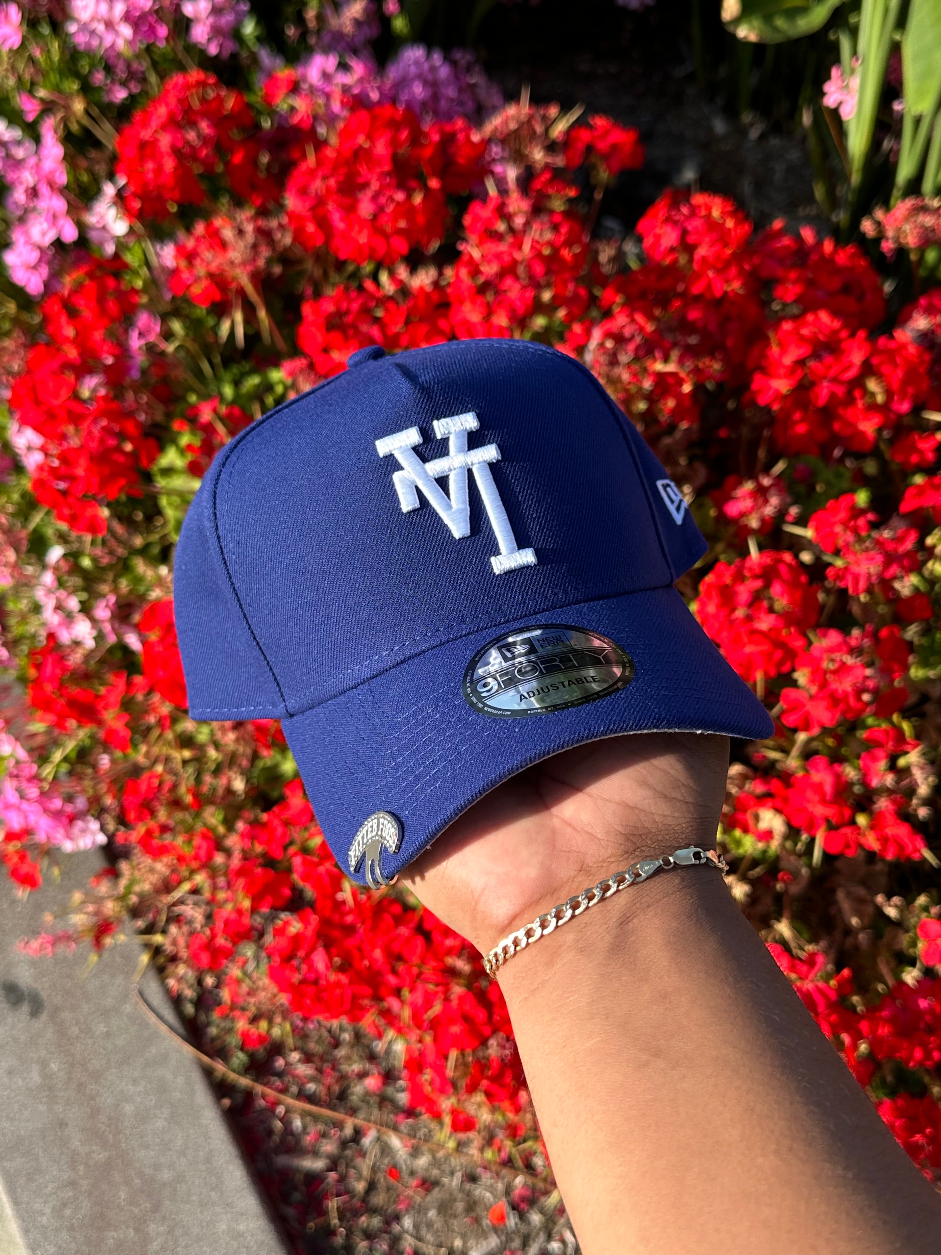 NEW ERA EXCLUSIVE 9FORTY A-FRAME BLUE UPSIDE DOWN LOS ANGELES DODGERS