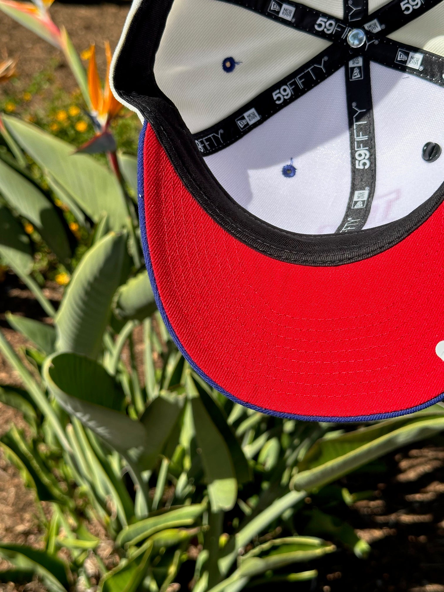 NEW ERA EXCLUSIVE 59FIFTY CHROME WHITE/BLUE LOS ANGELES