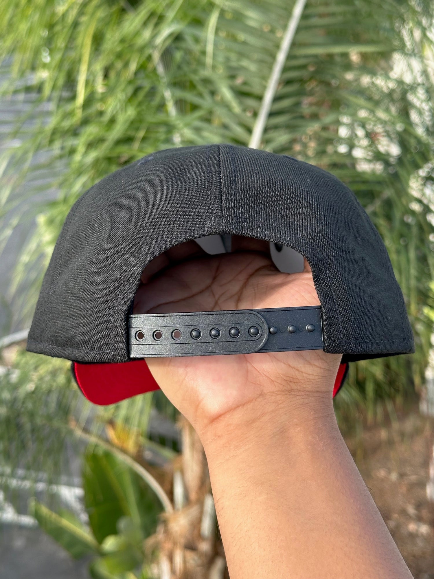 NEW ERA EXCLUSIVE 9FIFTY A-FRAME BLACK LOS ANGELES DODGERS SNAPBACK W/ RED HEART + 100TH ANNNIVERSARY SIDE PATCH