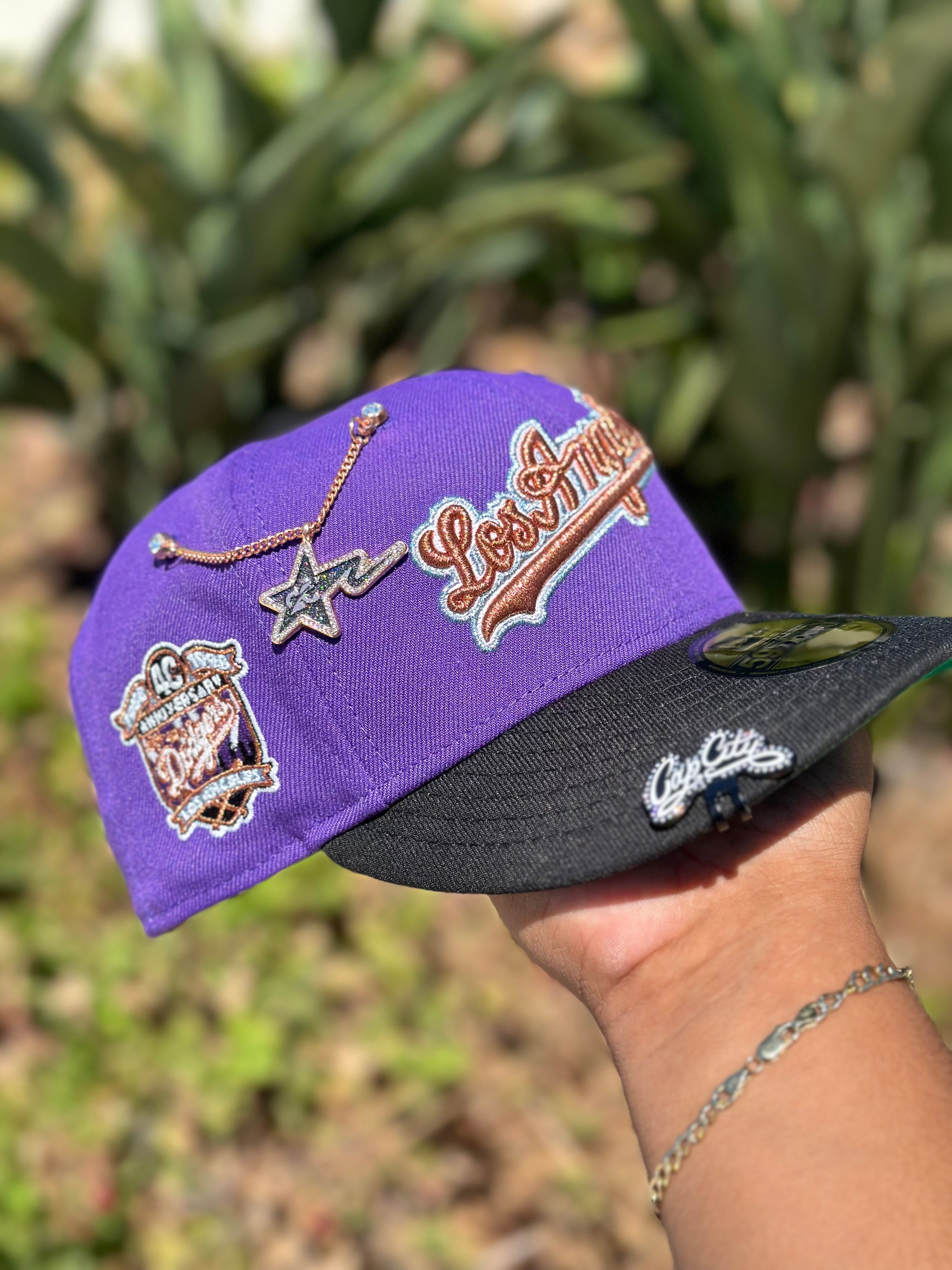 Los Angeles Dodgers Script Royal Blue 5950 Cap