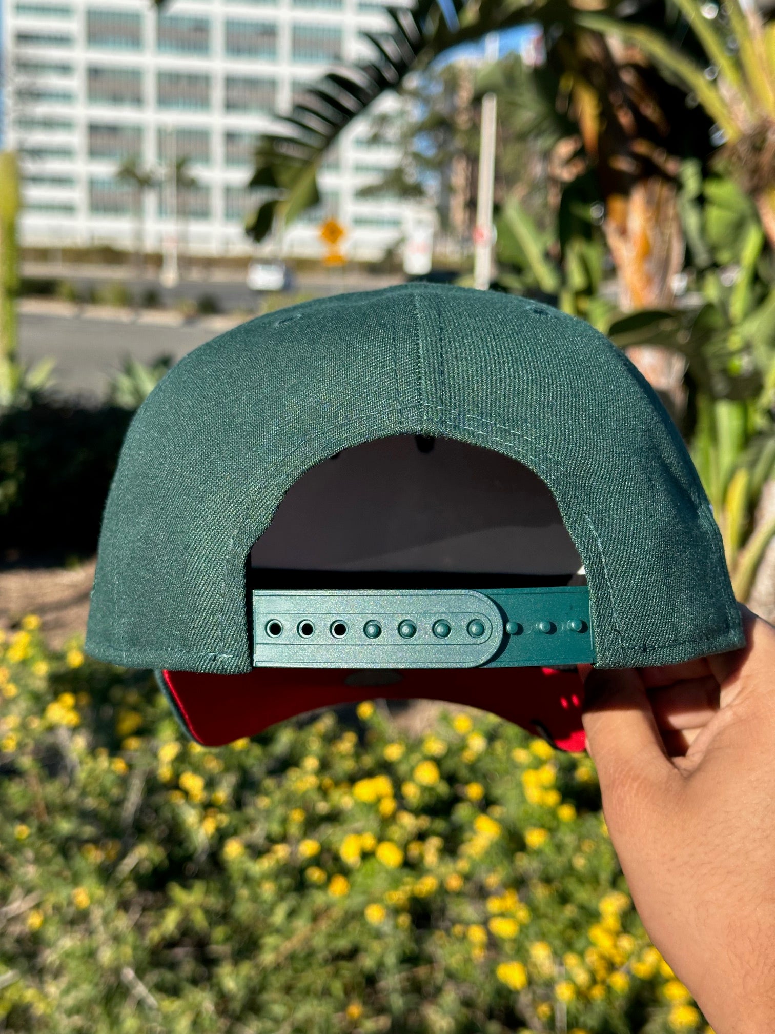 NEW ERA EXCLUSIVE 9FIFTY A-FRAME FOREST GREEN CHICAGO WHITE SOX W/ 2005 WORLD SERIES SIDE PATCH