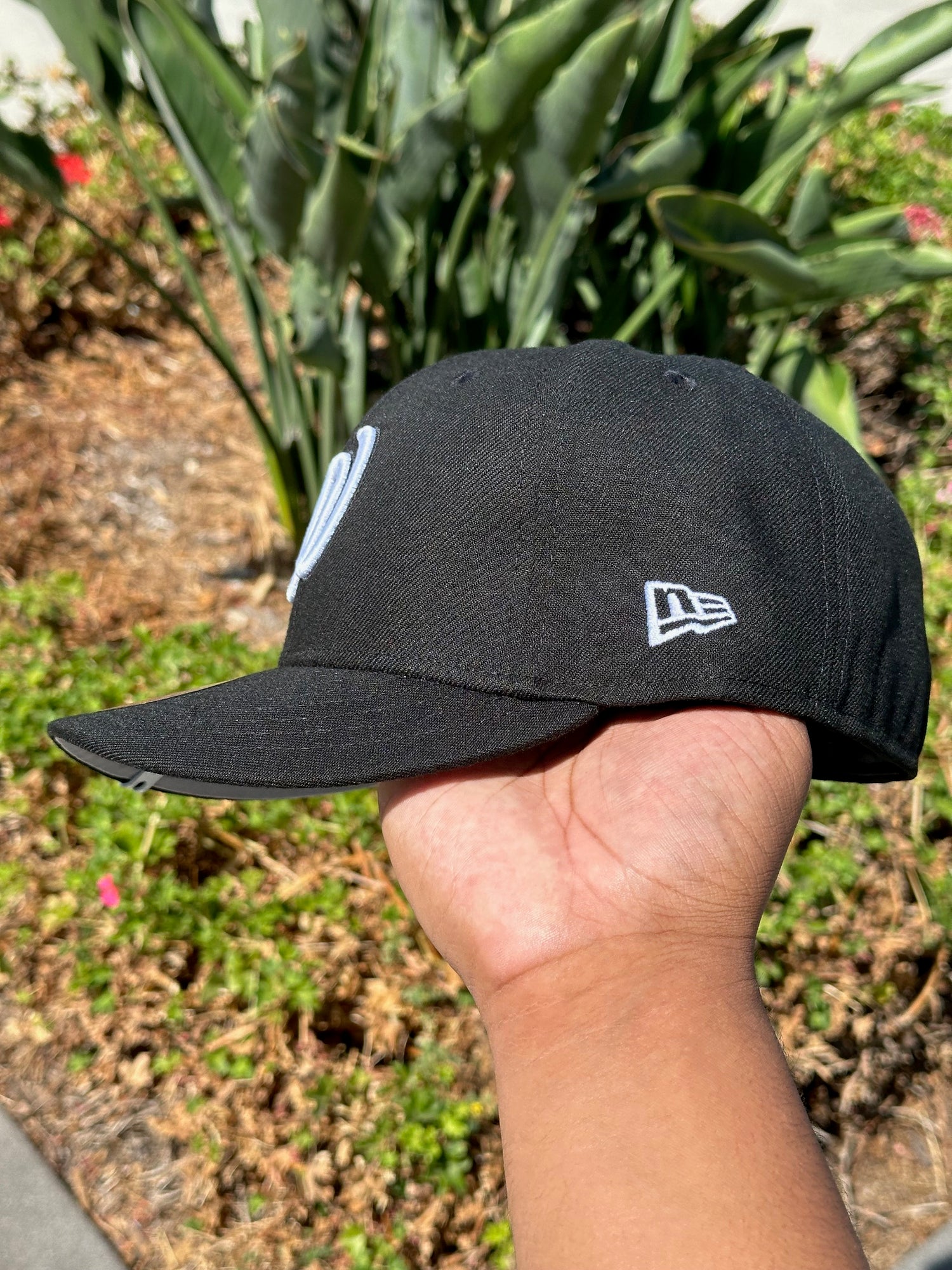 NEW ERA EXCLUSIVE 59FIFTY BLACK WASHINGTON NATIONALS