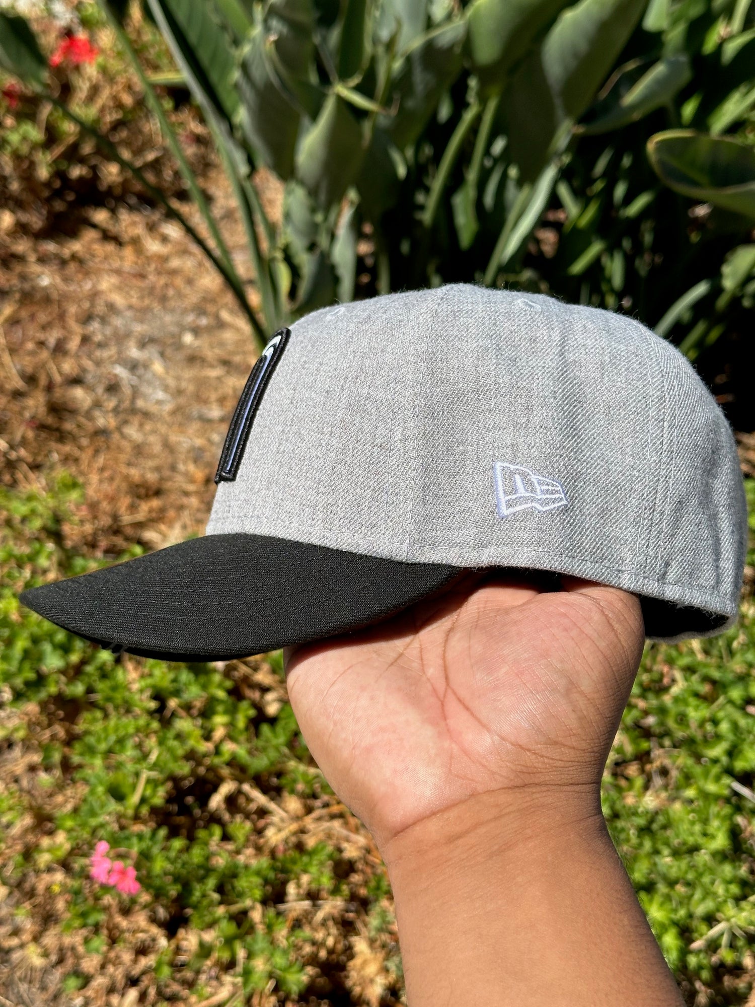 NEW ERA EXCLUSIVE 59FIFTY LIGHT GREY WOOL/BLACK MEXICO TWO TONE