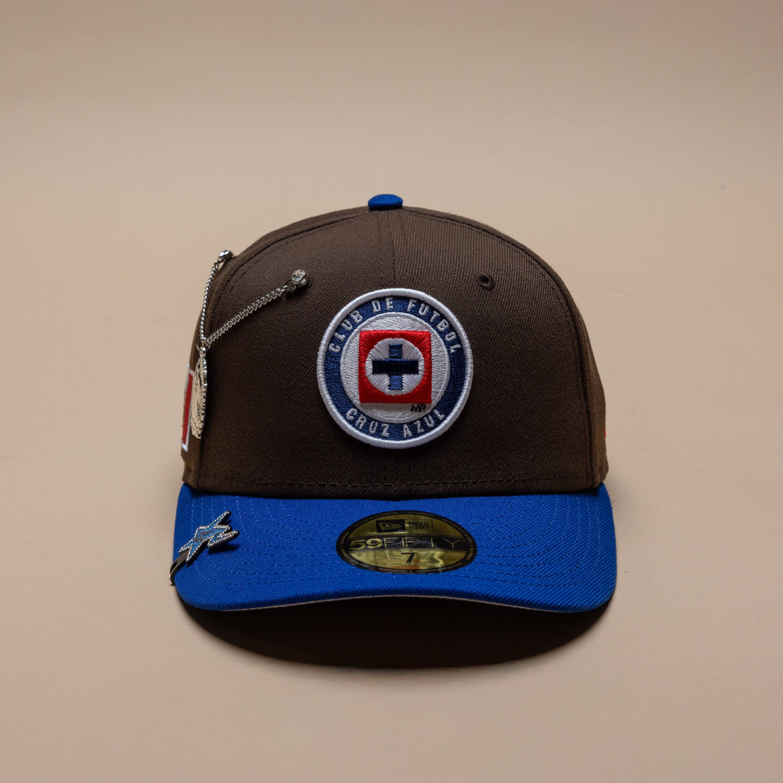 NEW ERA EXCLUSIVE 59FIFTY MOCHA/BLUE 