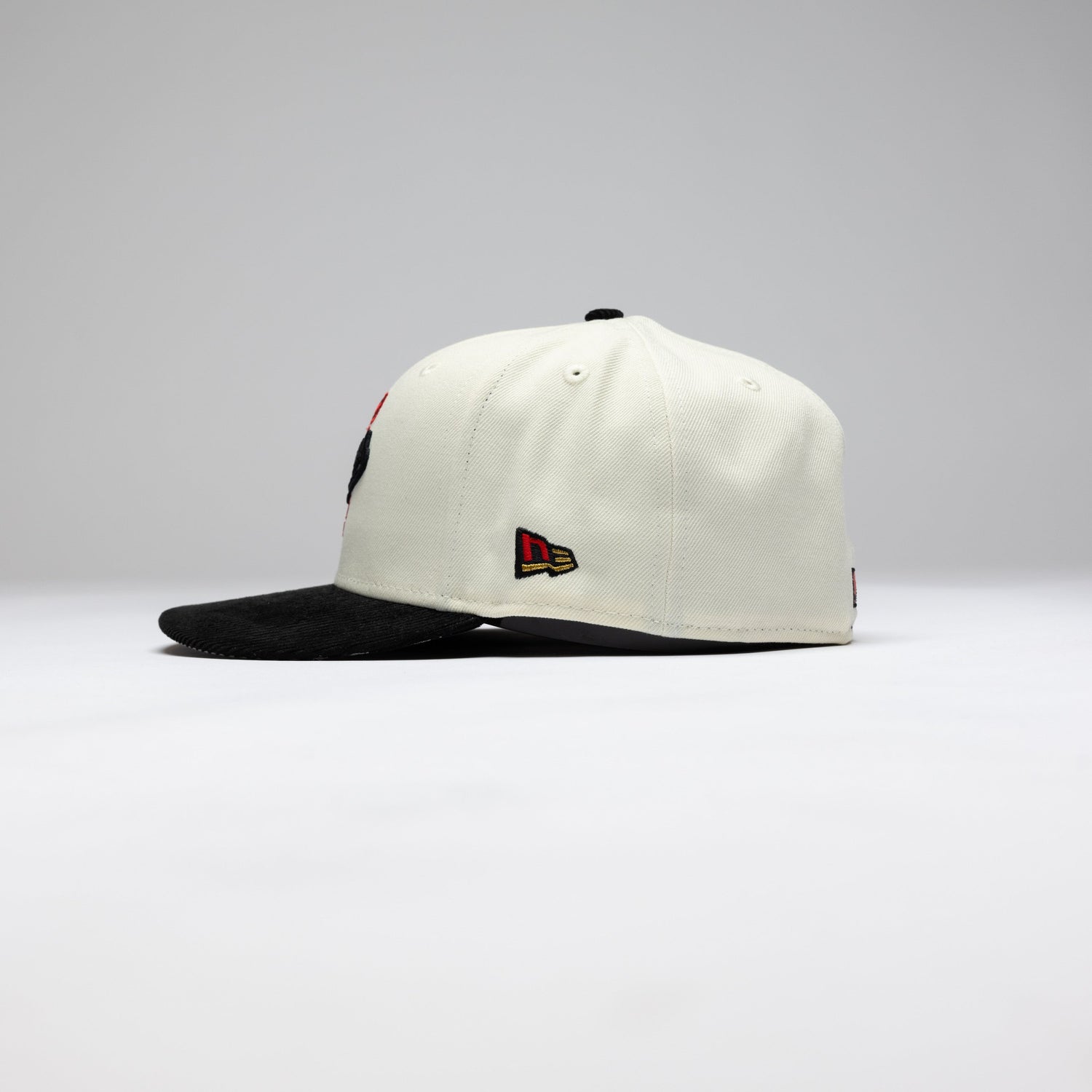 NEW ERA EXCLUSIVE 59FIFTY CHROME/ CORDUROY LOS ANGELES DODGERS W/ 100TH ANNIVERSARY SIDE PATCH