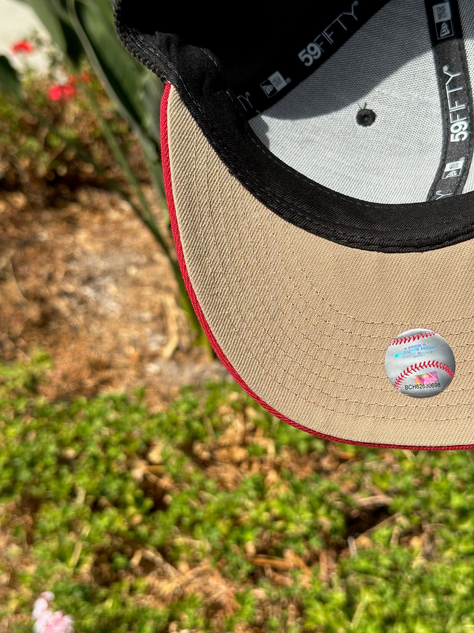 NEW ERA EXCLUSIVE 59FIFTY CORDUROY/RED HOUSTON ASTROS W/ 50TH ANNIVERS