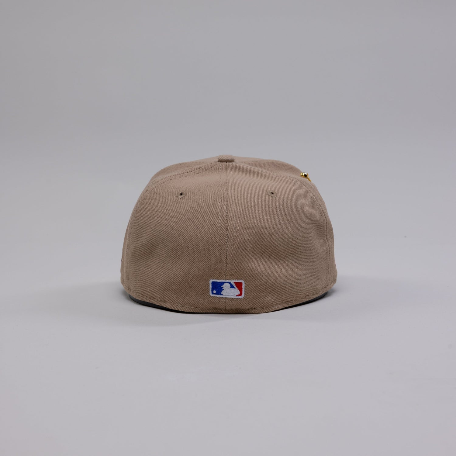 NEW ERA EXCLUSIVE 59FIFTY LIGHT KHAKI UPSIDE DOWN LOS ANGELES DODGERS W/ DODGER STADIUM SIDE PATCH