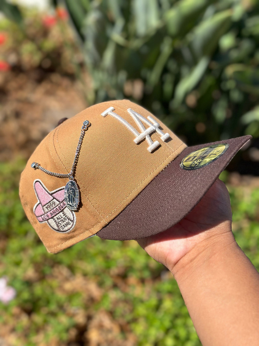 Casquette New Era 59FIFTY Los Angeles Dodgers – Side Patch – Taille 6 7/8 – Neuve