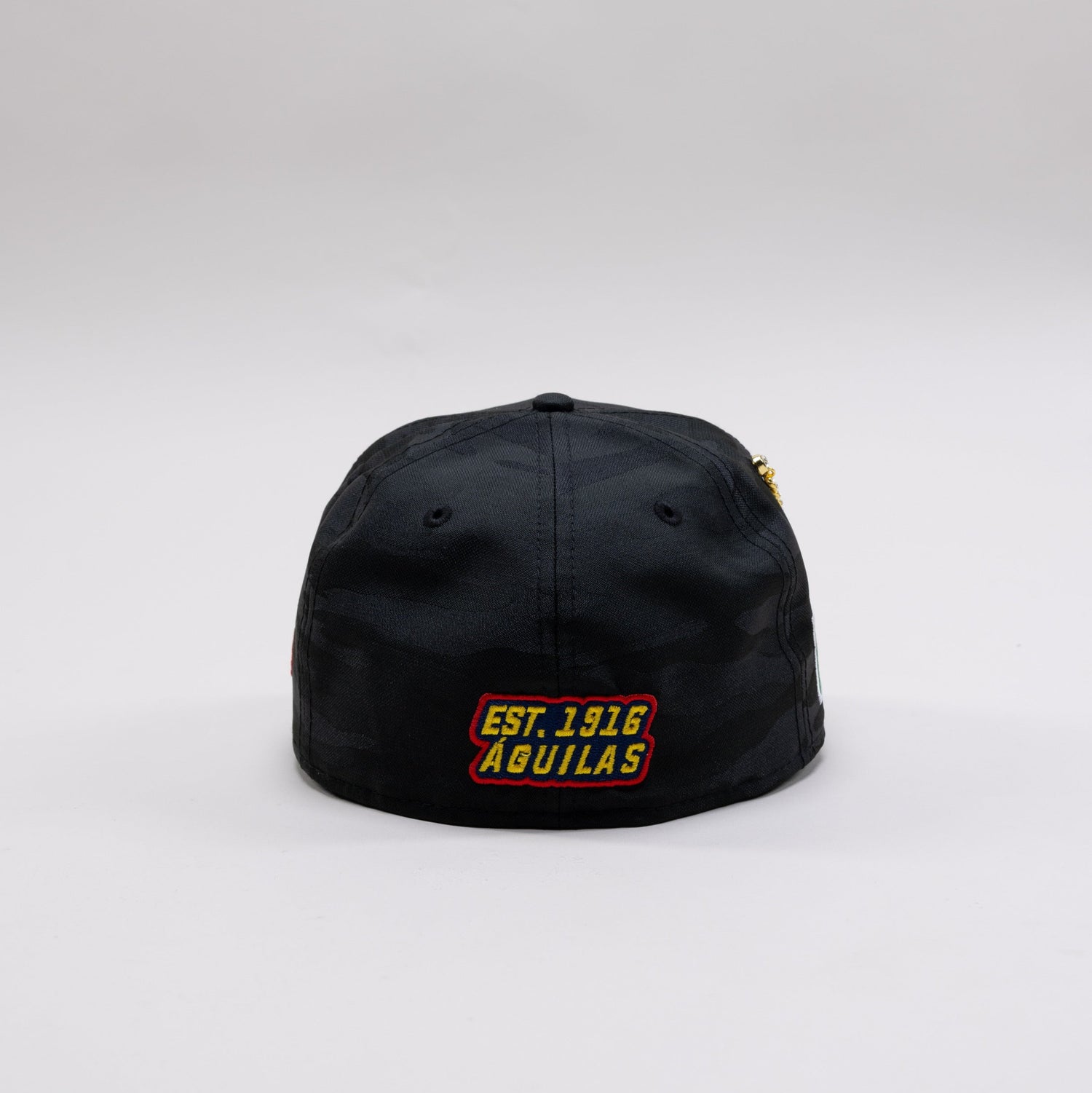 NEW ERA EXCLUSIVE 59FIFTY BLACK CAMO "CLUB AMERICA" W/ MEXICO FLAG SIDE PATCH
