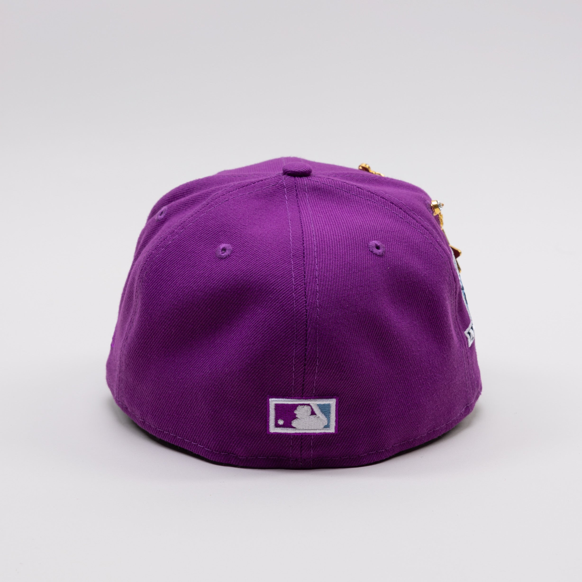 New Era Exclusive 59FIFTY Purple Los Angeles Dodgers W/ Palm Trees + 5
