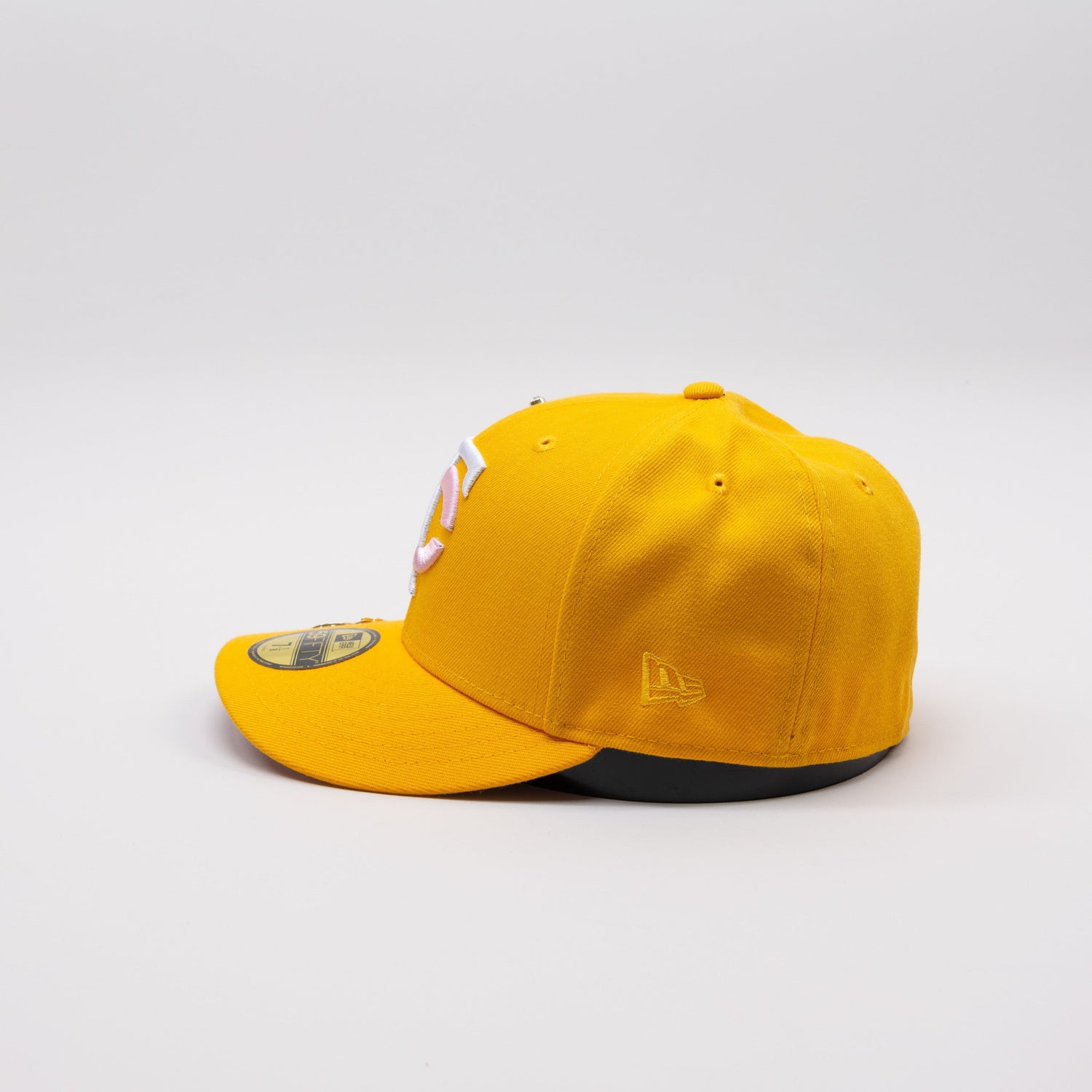 NEW ERA 59FIFTY YELLOW MINNESOTA TWINS W/ ALL STAR GAME SIDE PATCH