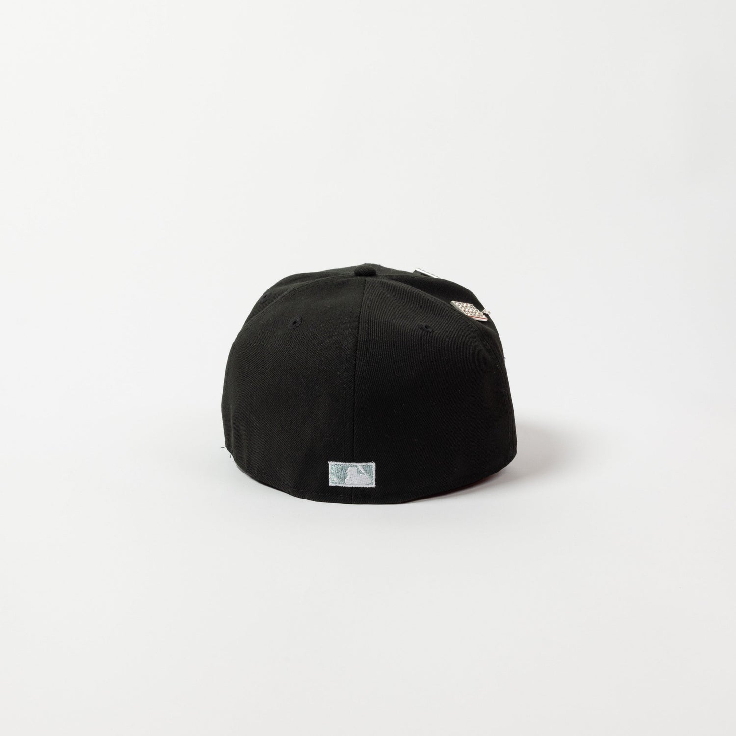 NEW ERA EXCLUSIVE 59FIFTY BLACK WASHINGTON NATIONALS W/ ANNIVERSARY SIDE PATCH