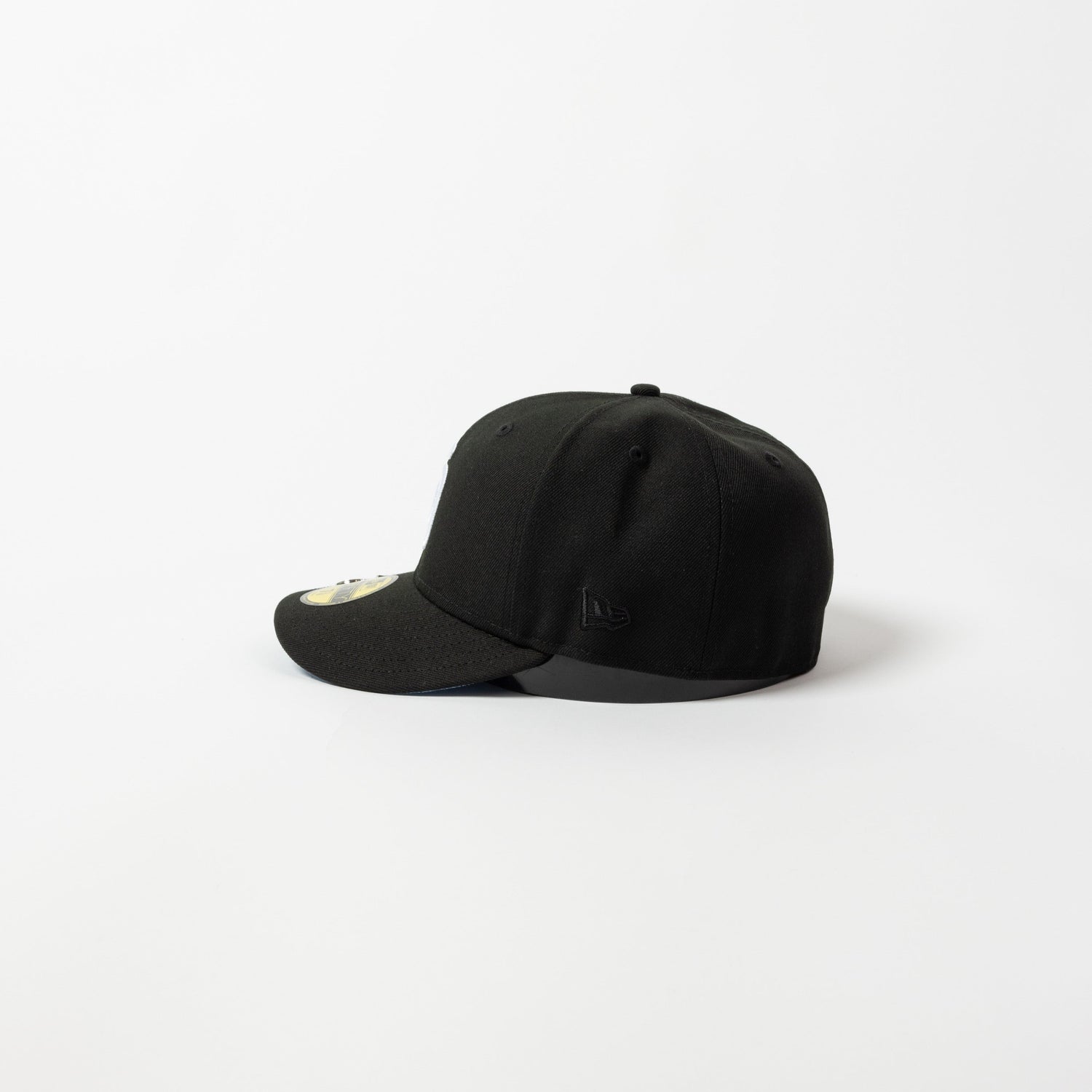 NEW ERA EXCLUSIVE 59FIFTY BLACK SAN DIEGO PADRES W/ 40TH ANNIVERSARY SIDE PATCH