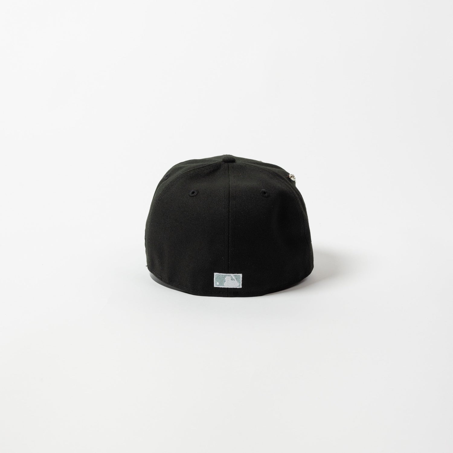 NEW ERA EXCLUSIVE 59FIFTY BLACK SAN DIEGO PADRES W/ 40TH ANNIVERSARY SIDE PATCH