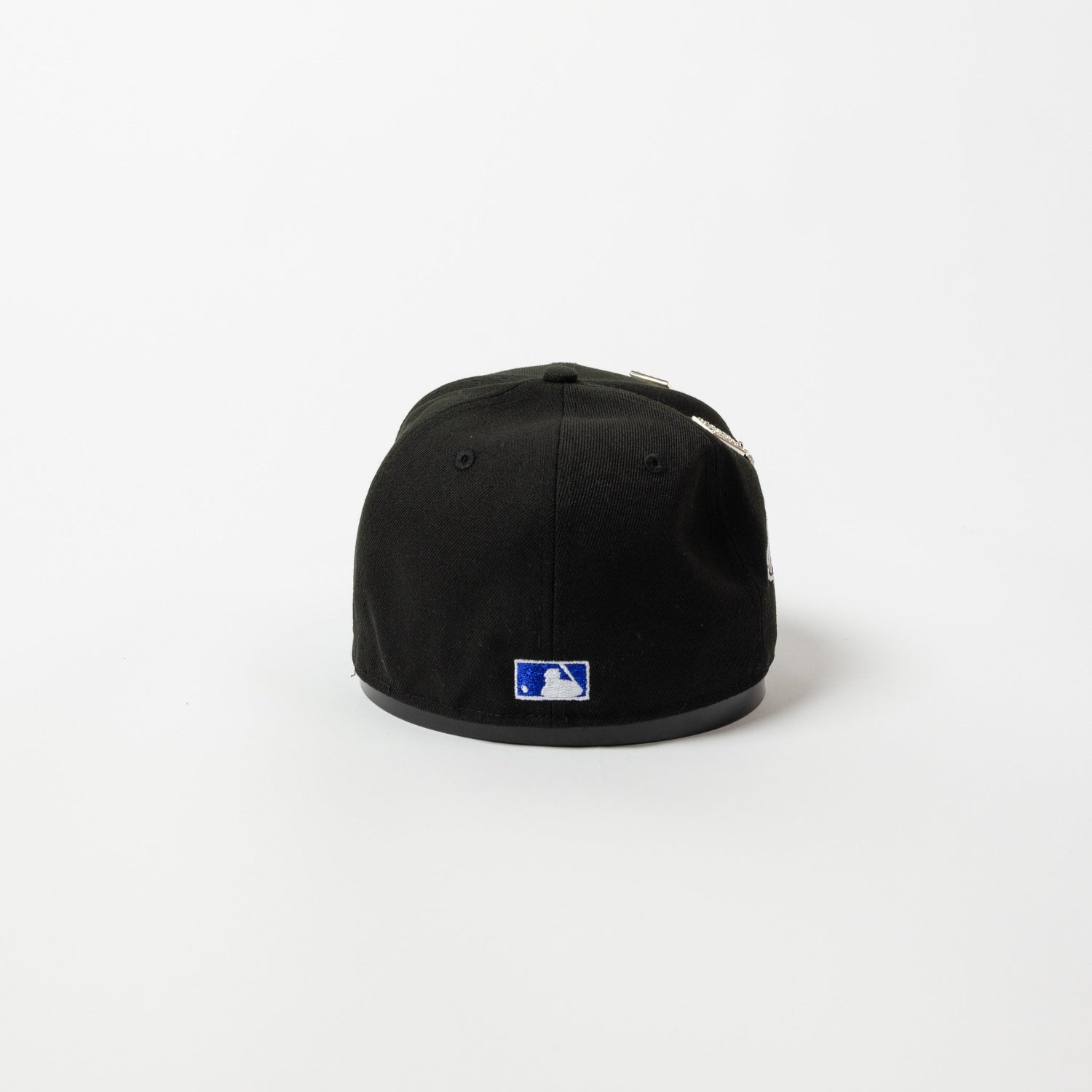 NEW ERA EXCLUSIVE 59FIFTY BLACK NEW YORK YANKEES W/ 2001 WORLD SERIES SIDE PATCH