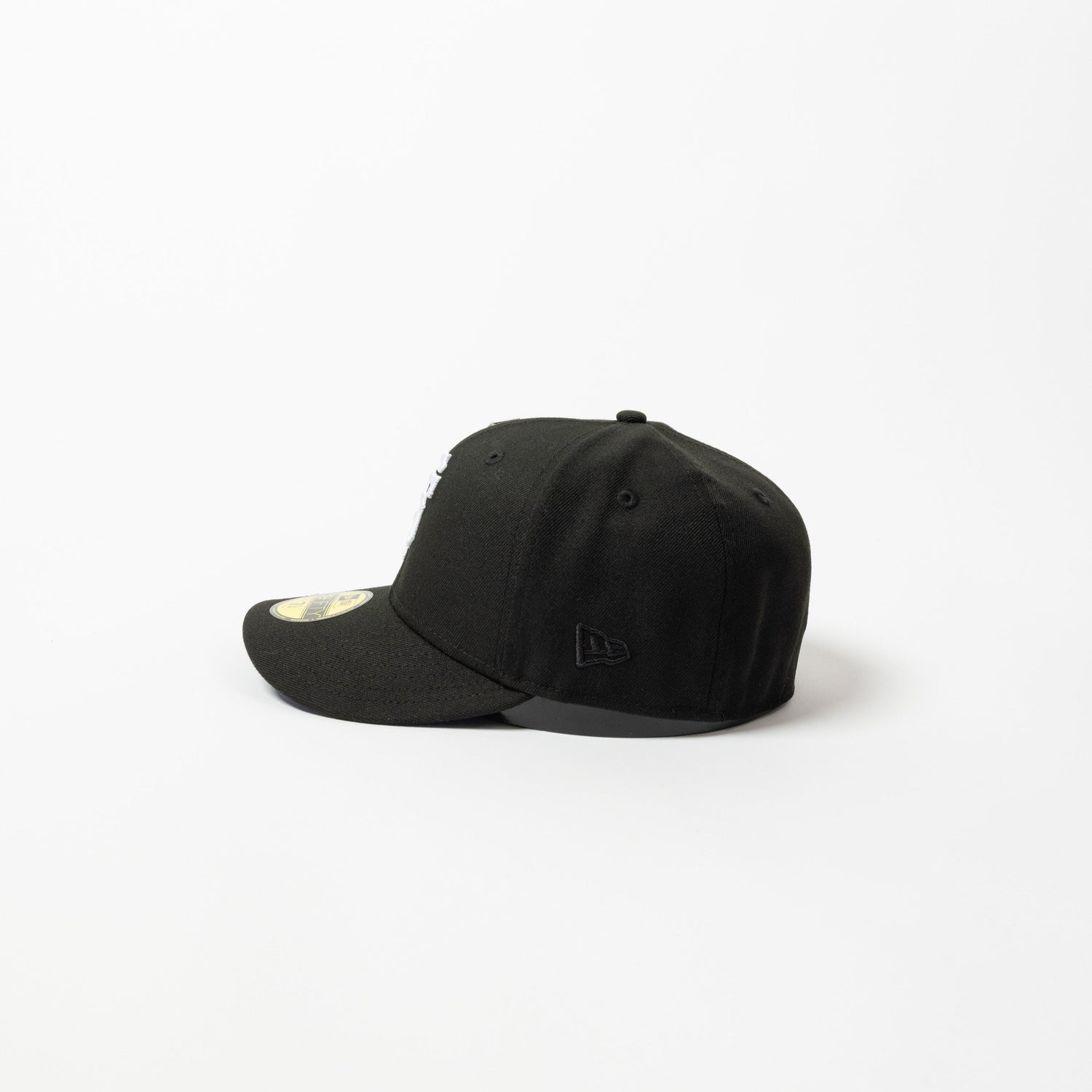 NEW ERA EXCLUSIVE 59FIFTY BLACK SAN FRANCISCO GIANTS W/ CANDLESTICH PARK SIDE PATCH